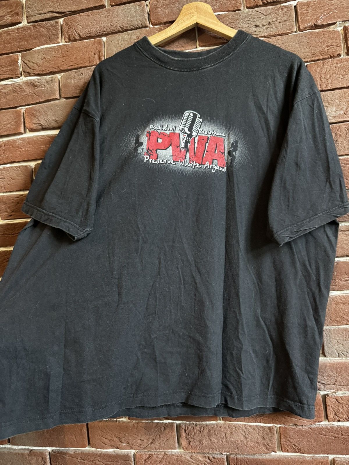 Band Tees Rare Vintage P.W.A. Preserve White Aryans Out Order Band Tee Size US XXL / EU 58 / 5 - 3 Thumbnail