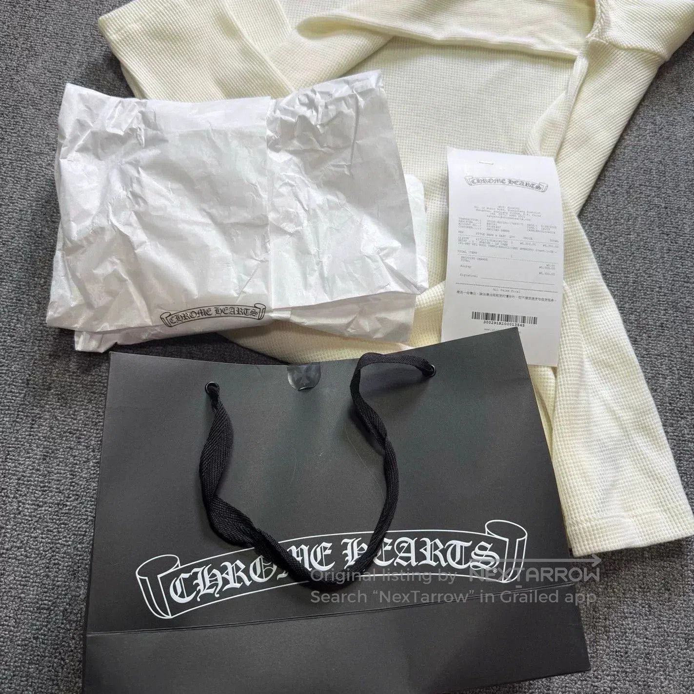 Chrome Hearts chrome hearts waffle long sleeve t. Size US XL / EU 56 / 4 - 8 Thumbnail