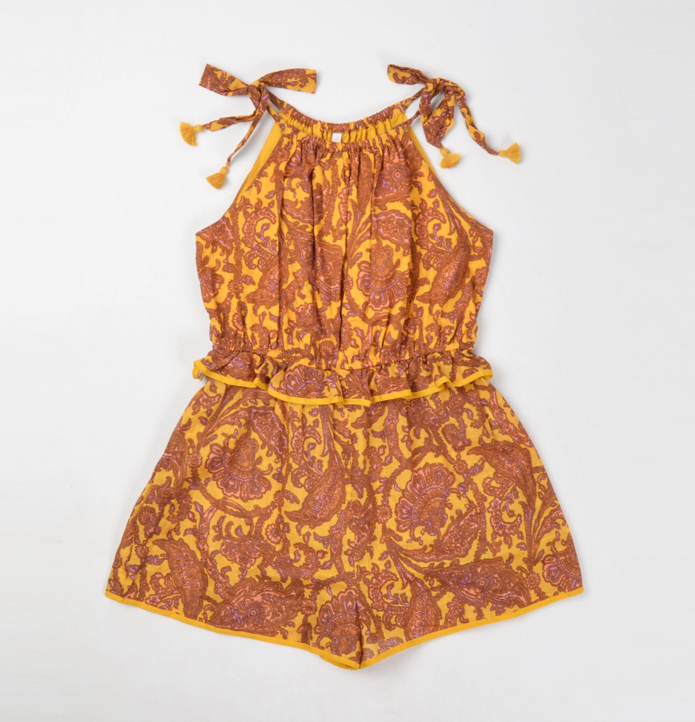 Zimmermann Zimmermann Kids Boho Elastic Waist Playsuit Romper Size XXS / US 00 / IT 34 - 1 Thumbnail