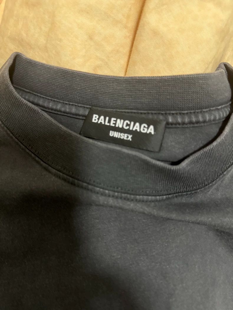 Balenciaga Balenciaga Washed black and red embroidered Batman embroid Size US XS / EU 42 / 0 - 3 Thumbnail