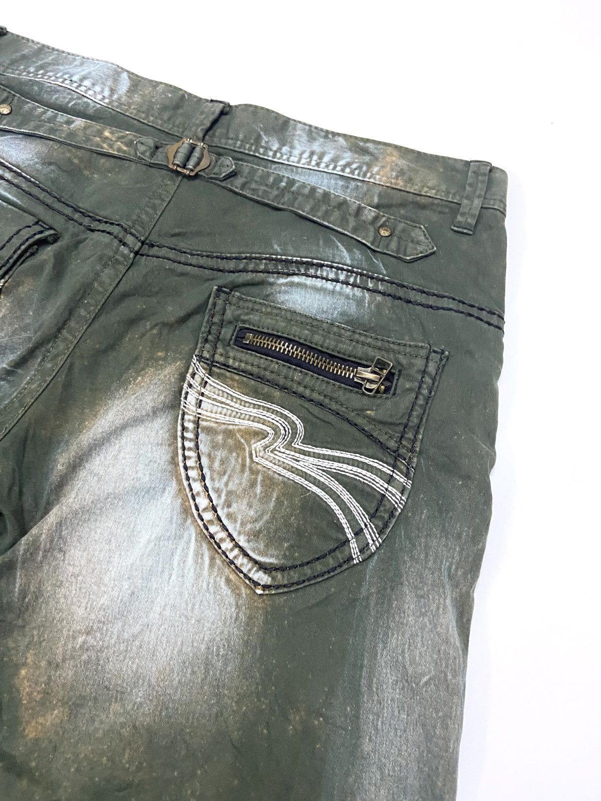 Japanese Brand JUKEBOX 3 QUARTER PANTS Size US 34 / EU 50 - 12 Thumbnail