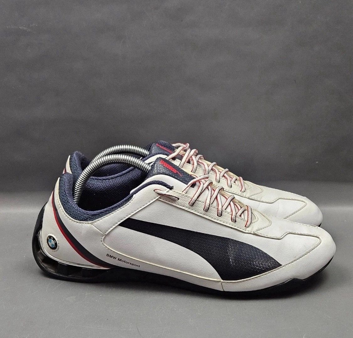BMW × Puma Puma Power Race BMW Mens Shoes Size 11 White Racing Sneakers Size US 11 / EU 44 - 1 Thumbnail
