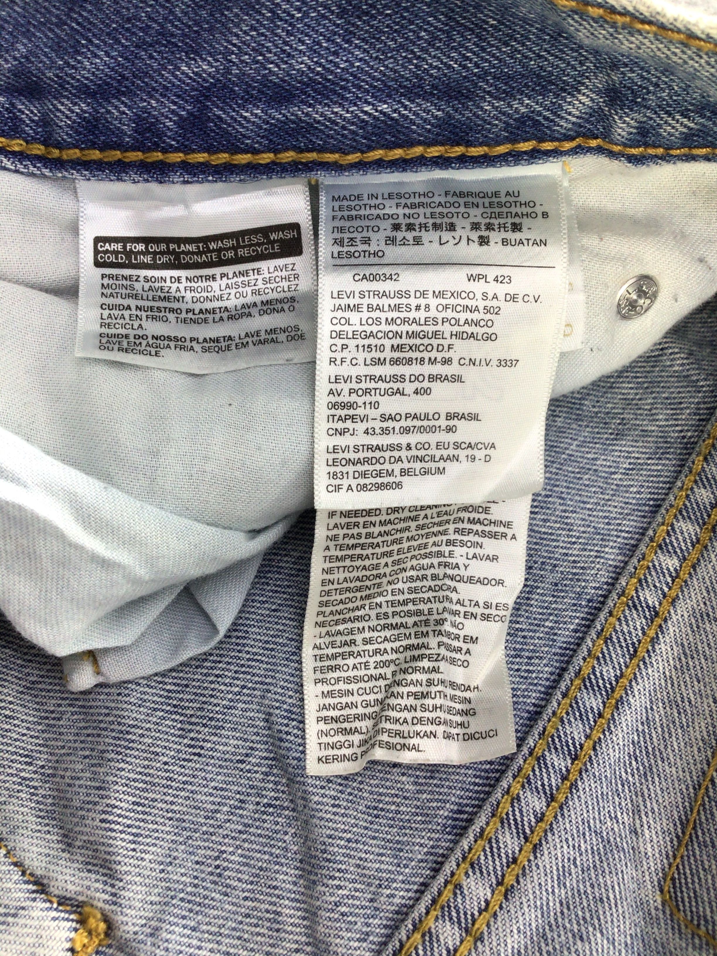 Levi's Light Wash Levis 550 Jeans-J455 Size US 41 - 8 Thumbnail