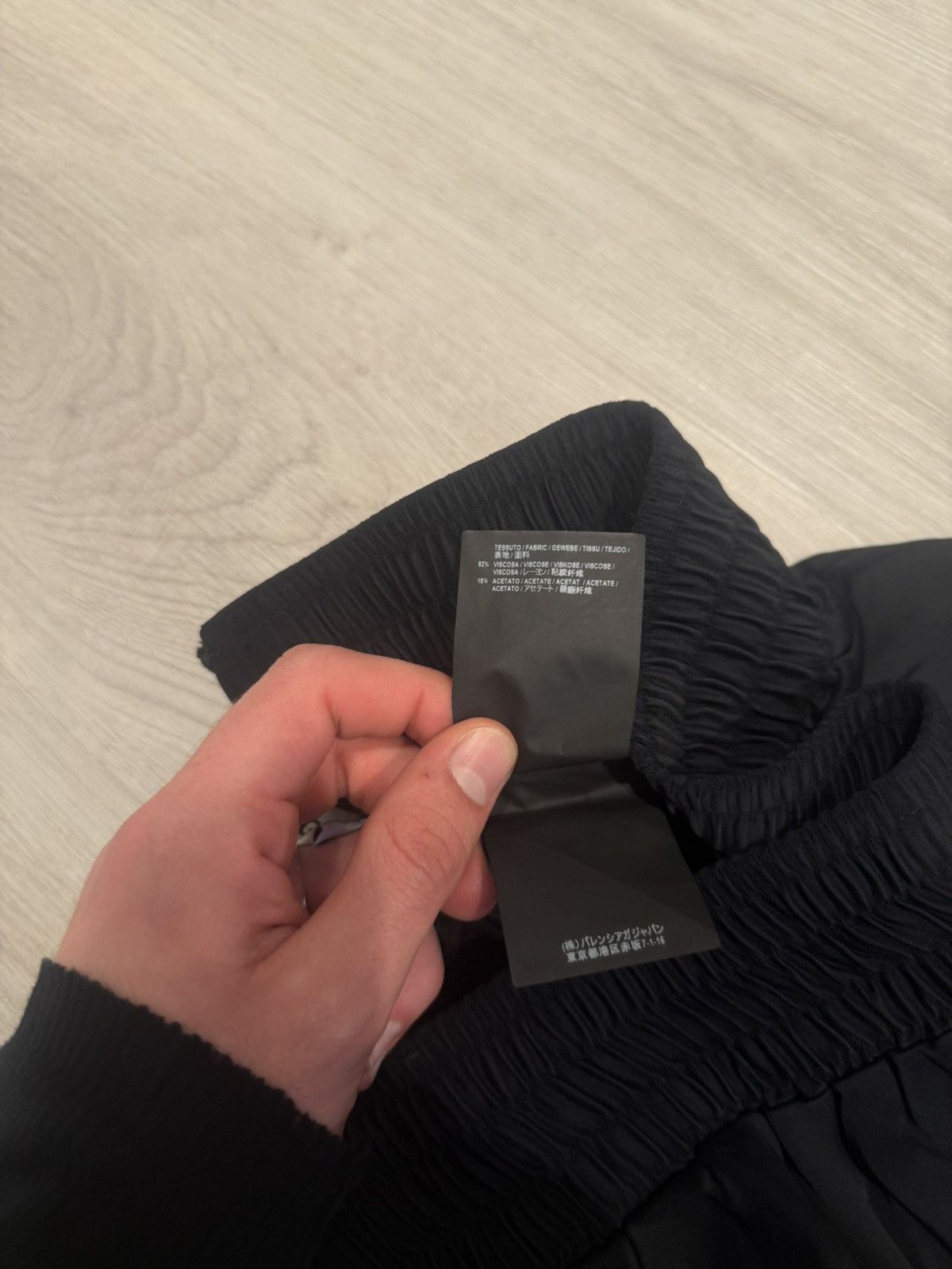 Balenciaga s/s 2018 silk wide leg sweatpants!! Size US 28 / EU 44 - 8 Thumbnail