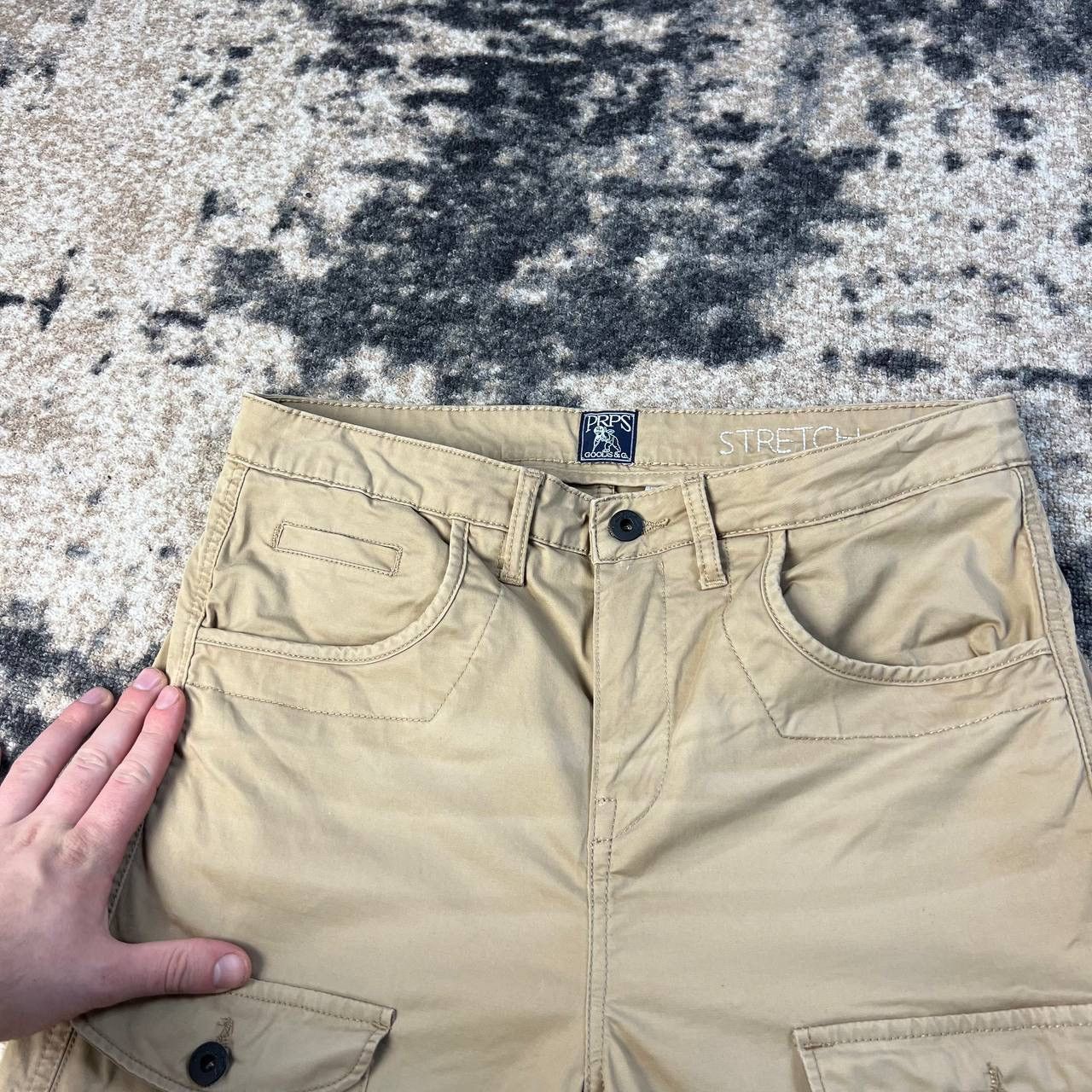 Prps PRPS Mens Multipocket Cargo Pants Streetwear Style Size US 32 / EU 48 - 5 Thumbnail