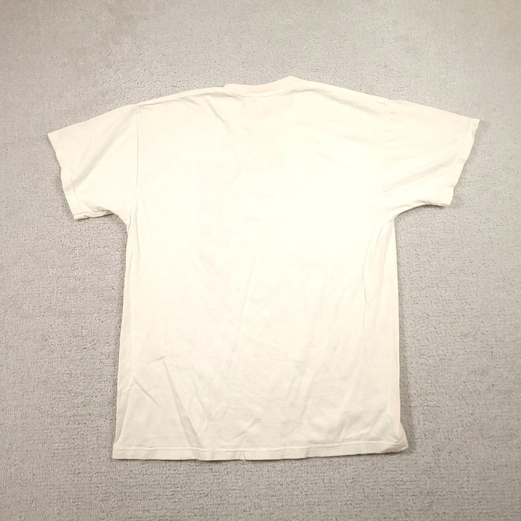 Delta VINTAGE 90s Y2K Baseball Shirt Mens Large Grunge T-Shirt White Cotton Delta Size US L / EU 52-54 / 3 - 6 Thumbnail