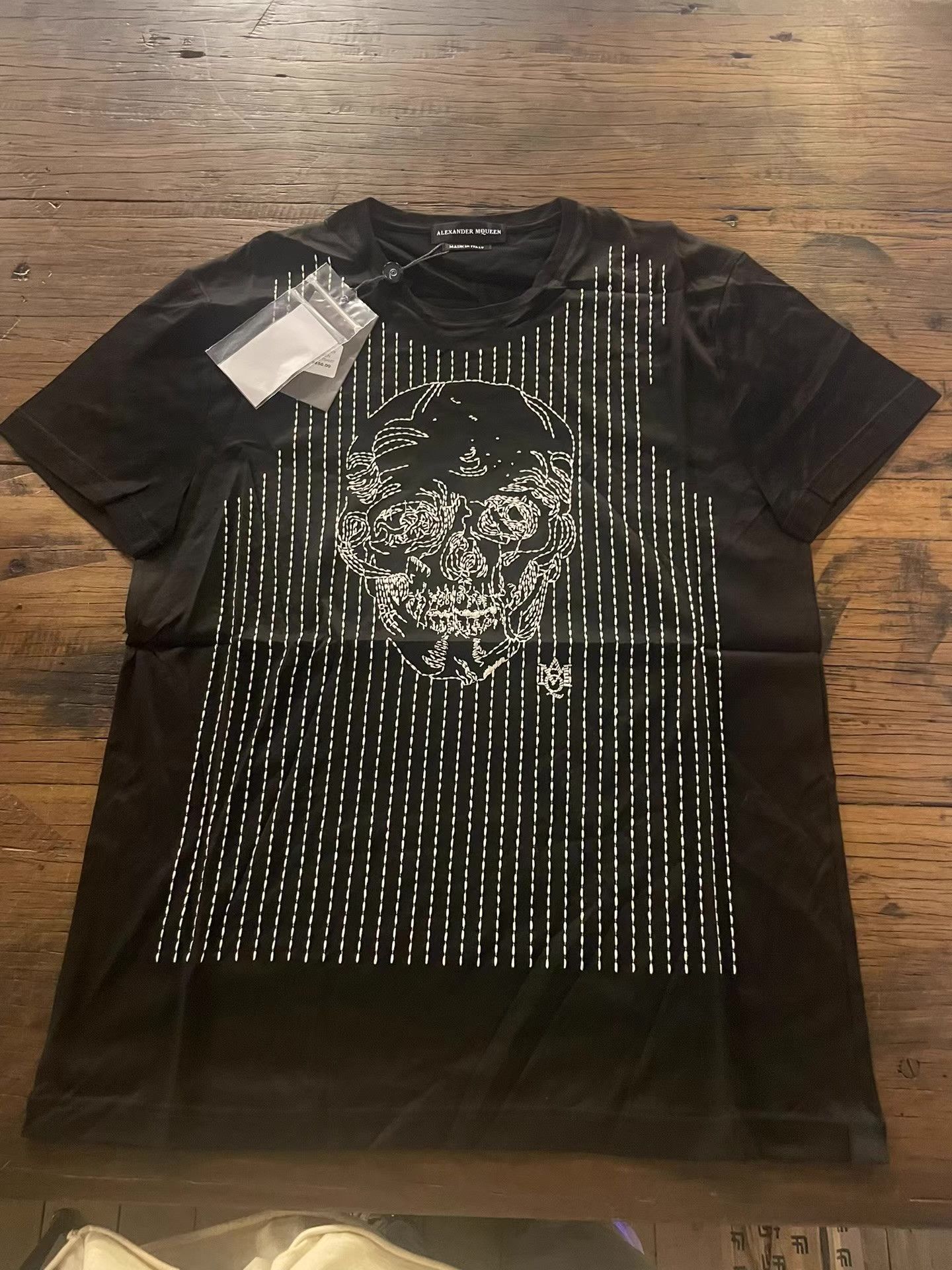 Alexander McQueen Alexander McQueen 16FW skull short‑sleeve T‑shirt。Ｑ25 Size US M / EU 48-50 / 2 - 1 Thumbnail