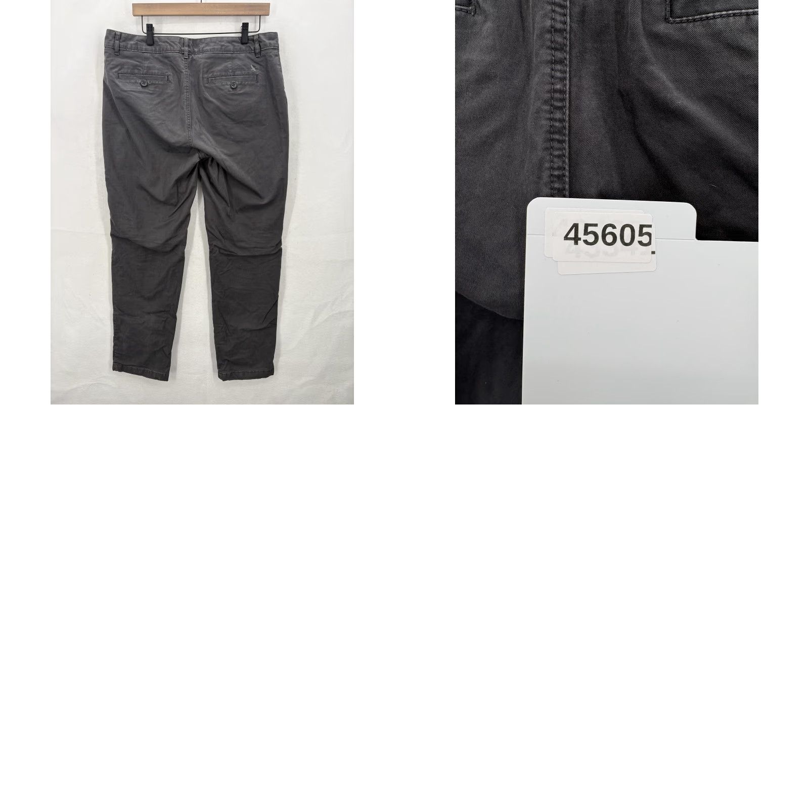 Eddie Bauer Eddie Bauer Pants Womens 12 Gray Legend Wash Boyfriend Relaxed Twill Chino Lined Pockets Zip Velvet Logo Winter Casual Workwear Mens? Size 34" / US 12 / IT 48 - 10 Thumbnail