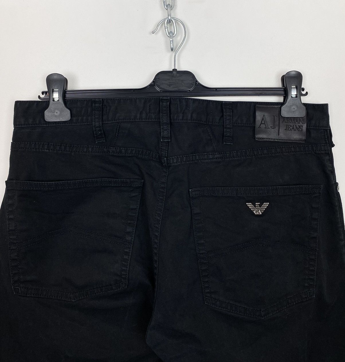 Giorgio Armani Armani Jeans Regular Jeans Denim Italian Designer Size US 34 / EU 50 - 13 Thumbnail