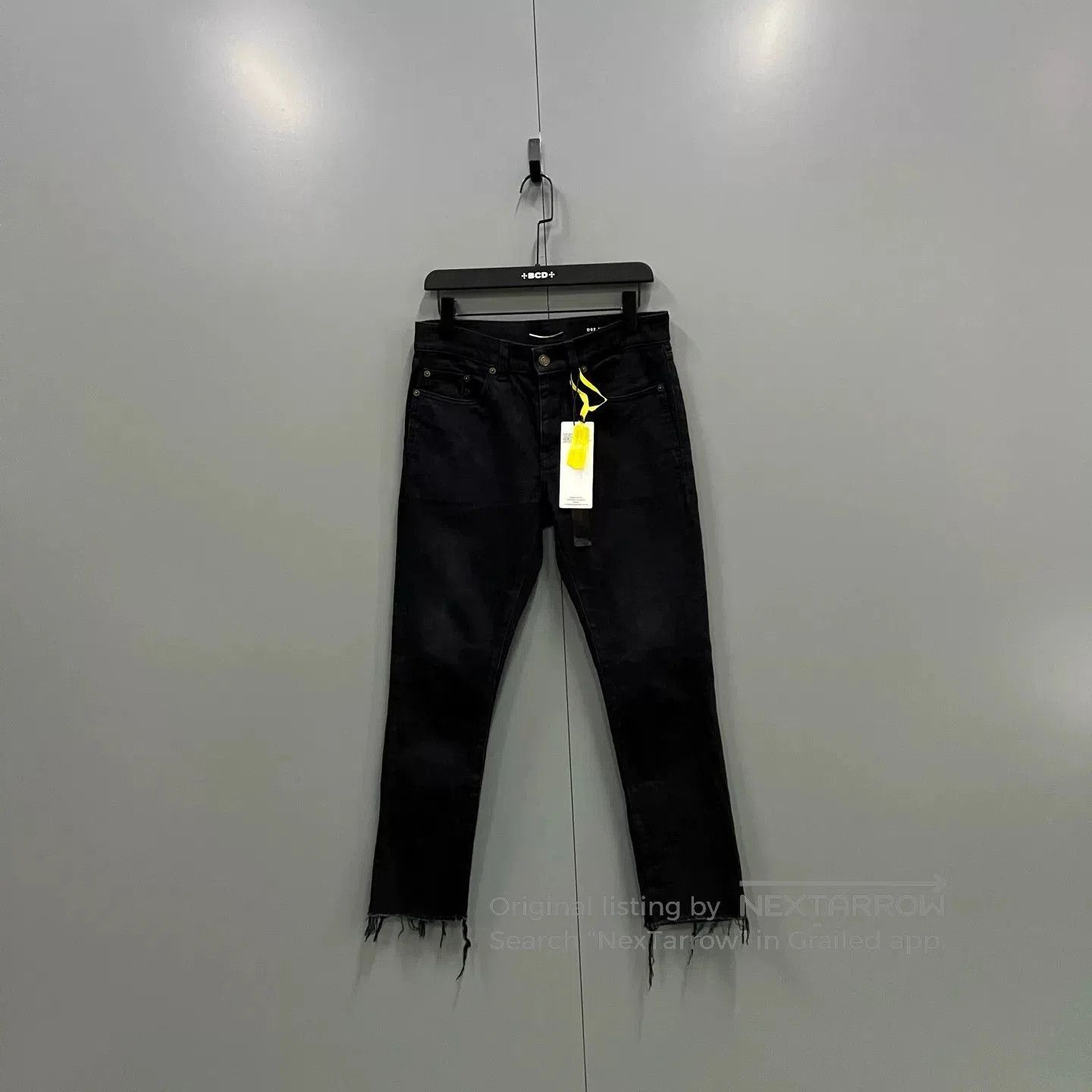 Saint Laurent Paris saint laurent distressed black denim pants. Size US 29 - 1 Thumbnail