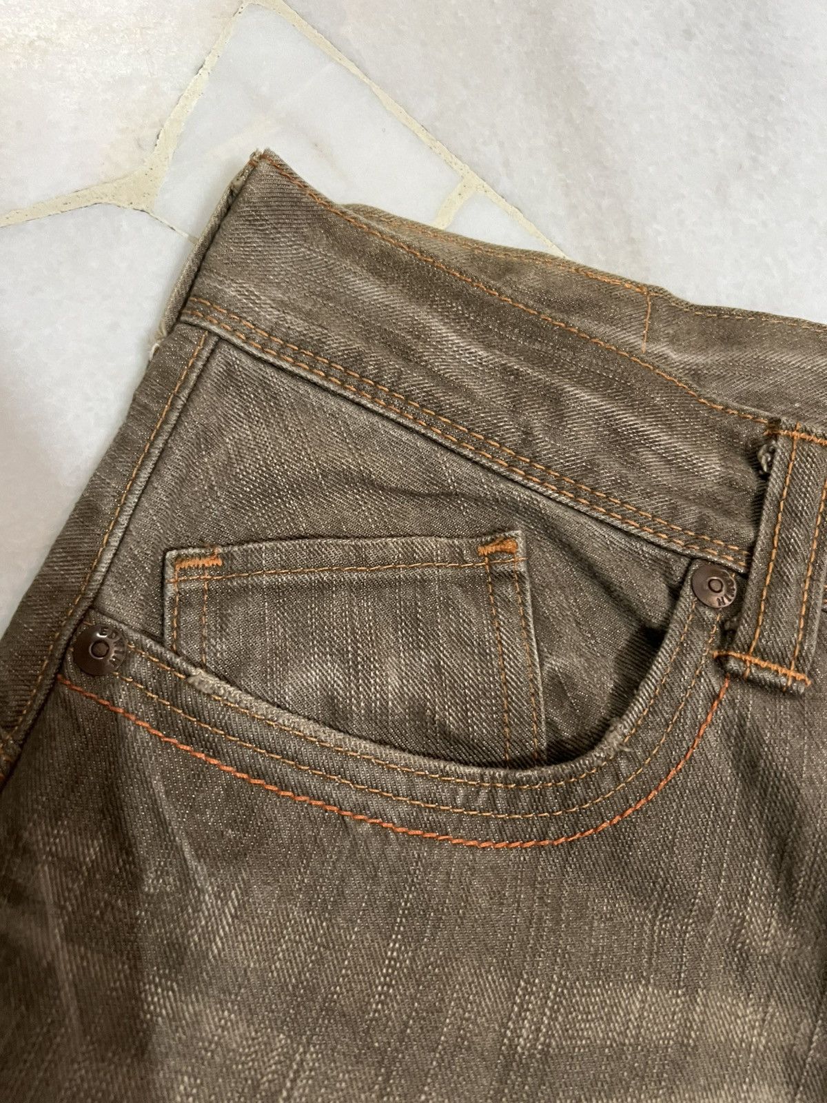 Edwin FLARE 90s EDWIN EXCLUSIVE VINTAGE XV CLAW JEAN Size US 33 - 8 Thumbnail