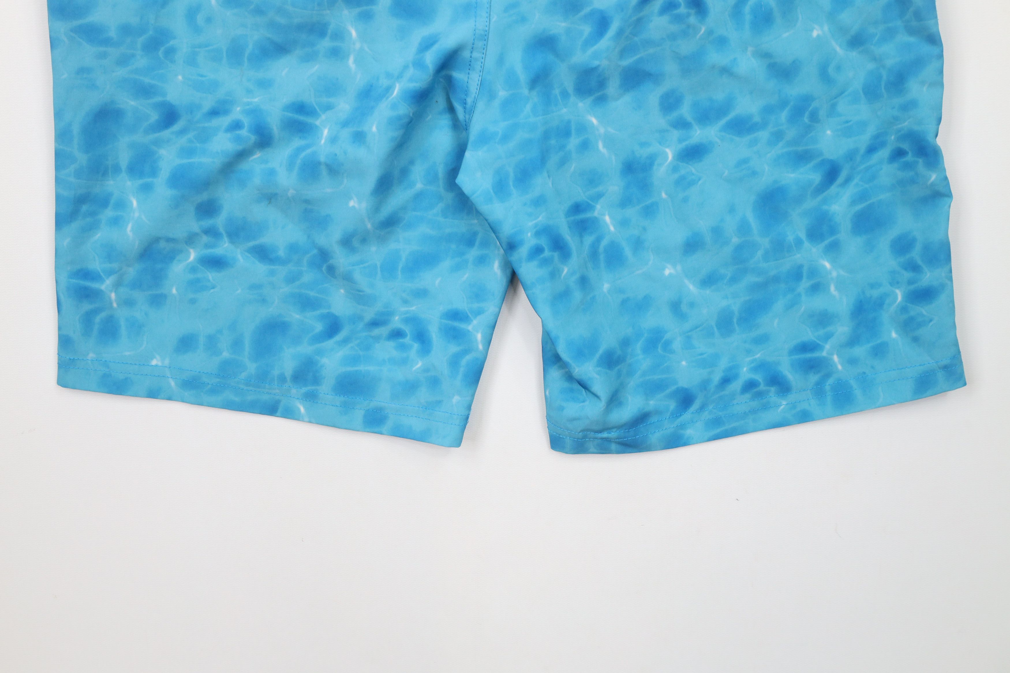 Spyder × Vintage Spyder Swim Acid Wash Stretch Lined Shorts Trunks Blue Size US 30 / EU 46 - 12 Thumbnail