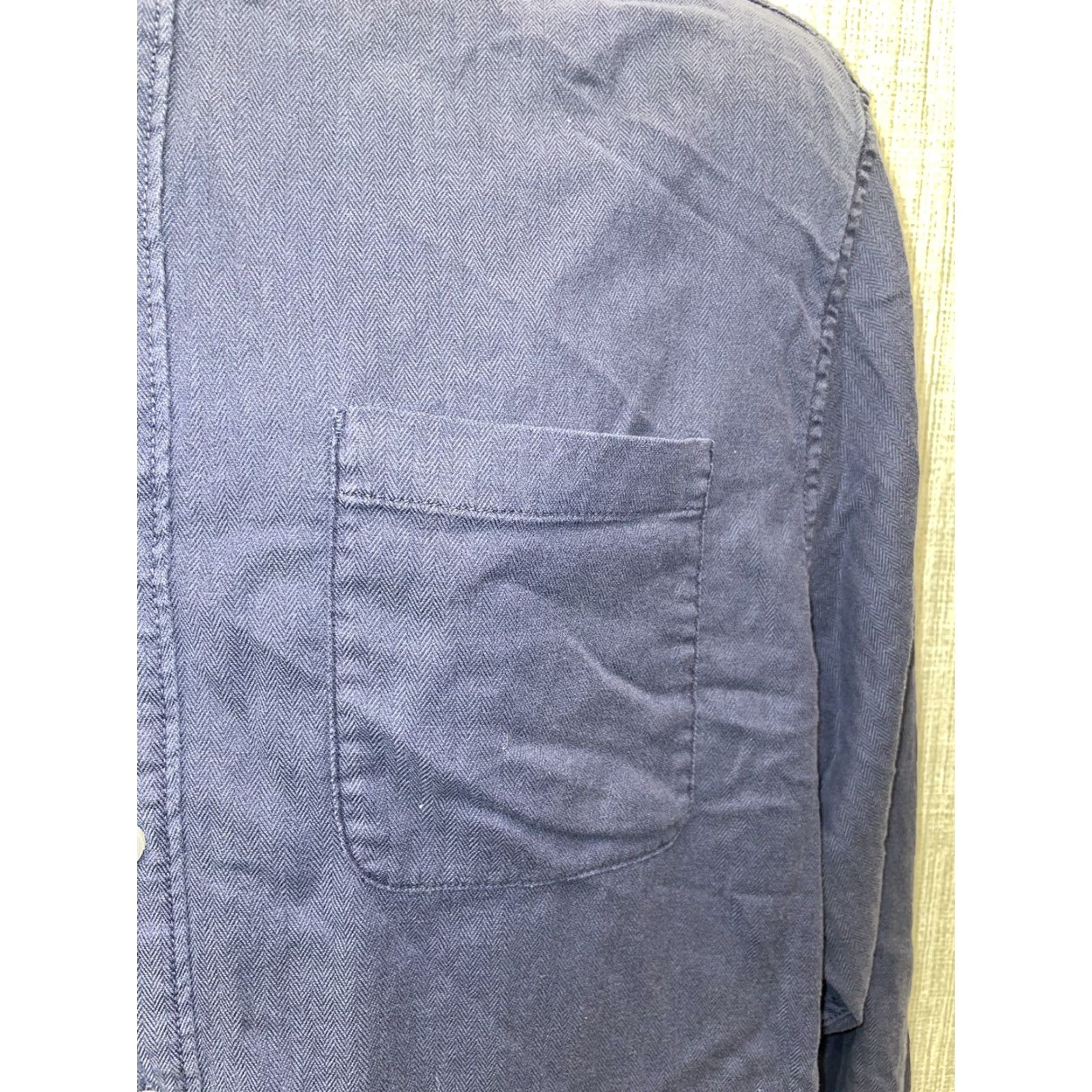 Tommy Bahama Tommy Bahama Button-Up Shirt Mens M Dark Blue Long Sleeve Button-Down Shirt Size US M / EU 48-50 / 2 - 3 Thumbnail