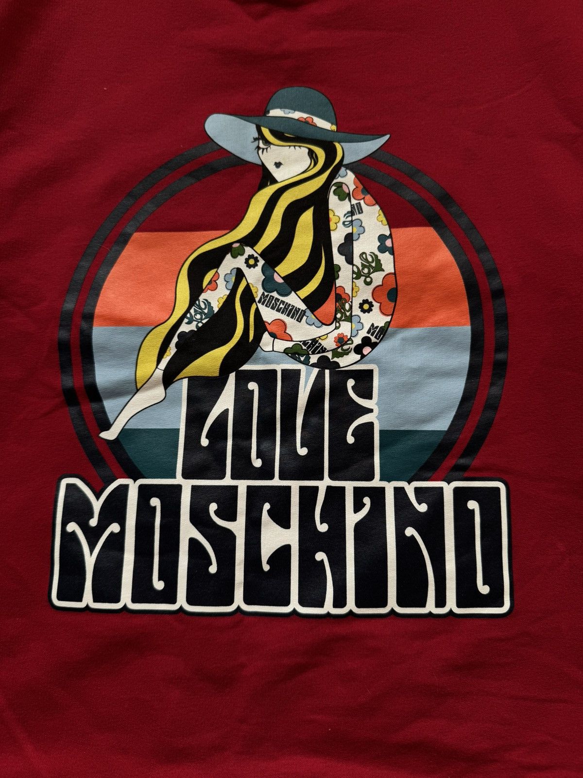 Love Moschino Love Moschino big logo sweatshirt Size M / US 6-8 / IT 42-44 - 2 Thumbnail