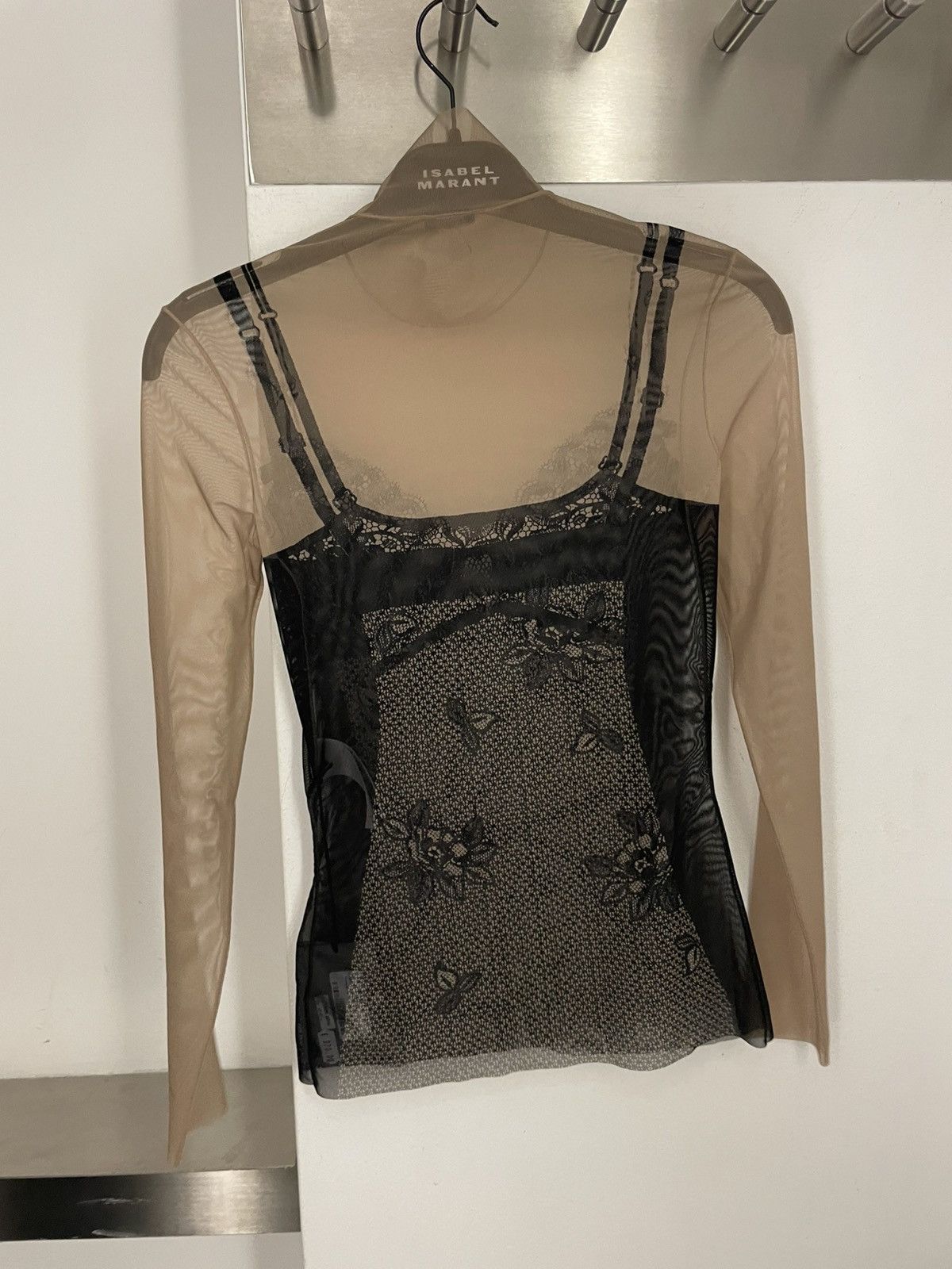 Balenciaga TROMPE L’ŒIL LINGERIE TOP Size M / US 6-8 / IT 42-44 - 2 Thumbnail