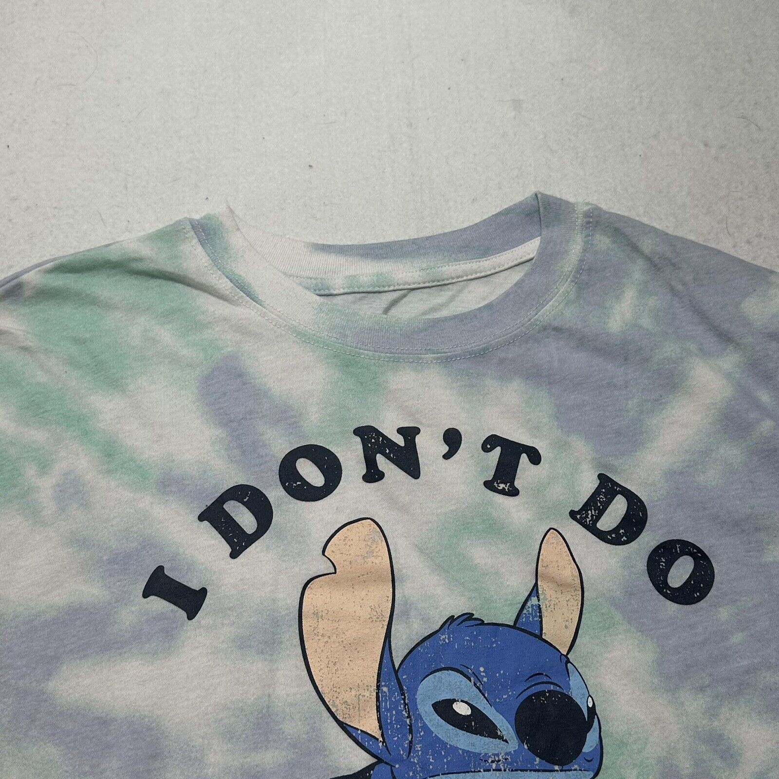 Disney Disney Lilo & Stitch XS Blue Tie-Dye Graphic T Shirt Size XS / US 0-2 / IT 36-38 - 8 Thumbnail