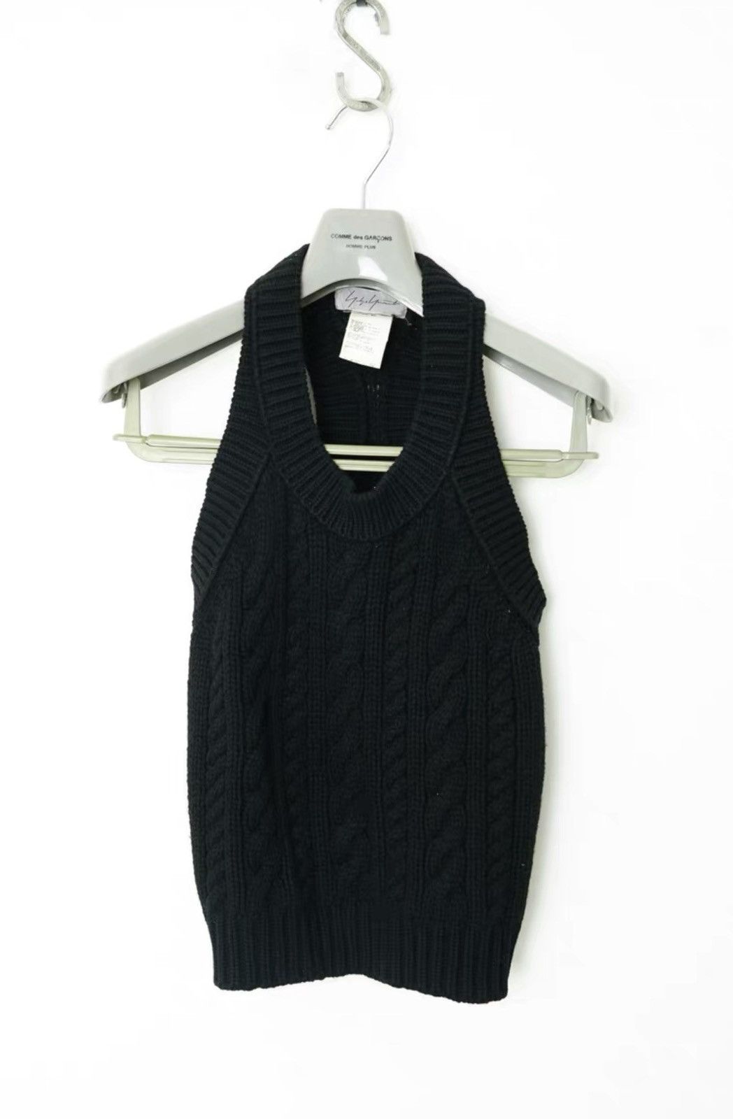 Yohji Yamamoto Yohji Yamamoto Slim Wool Tank Top Size XS / US 0-2 / IT 36-38 - 1 Thumbnail