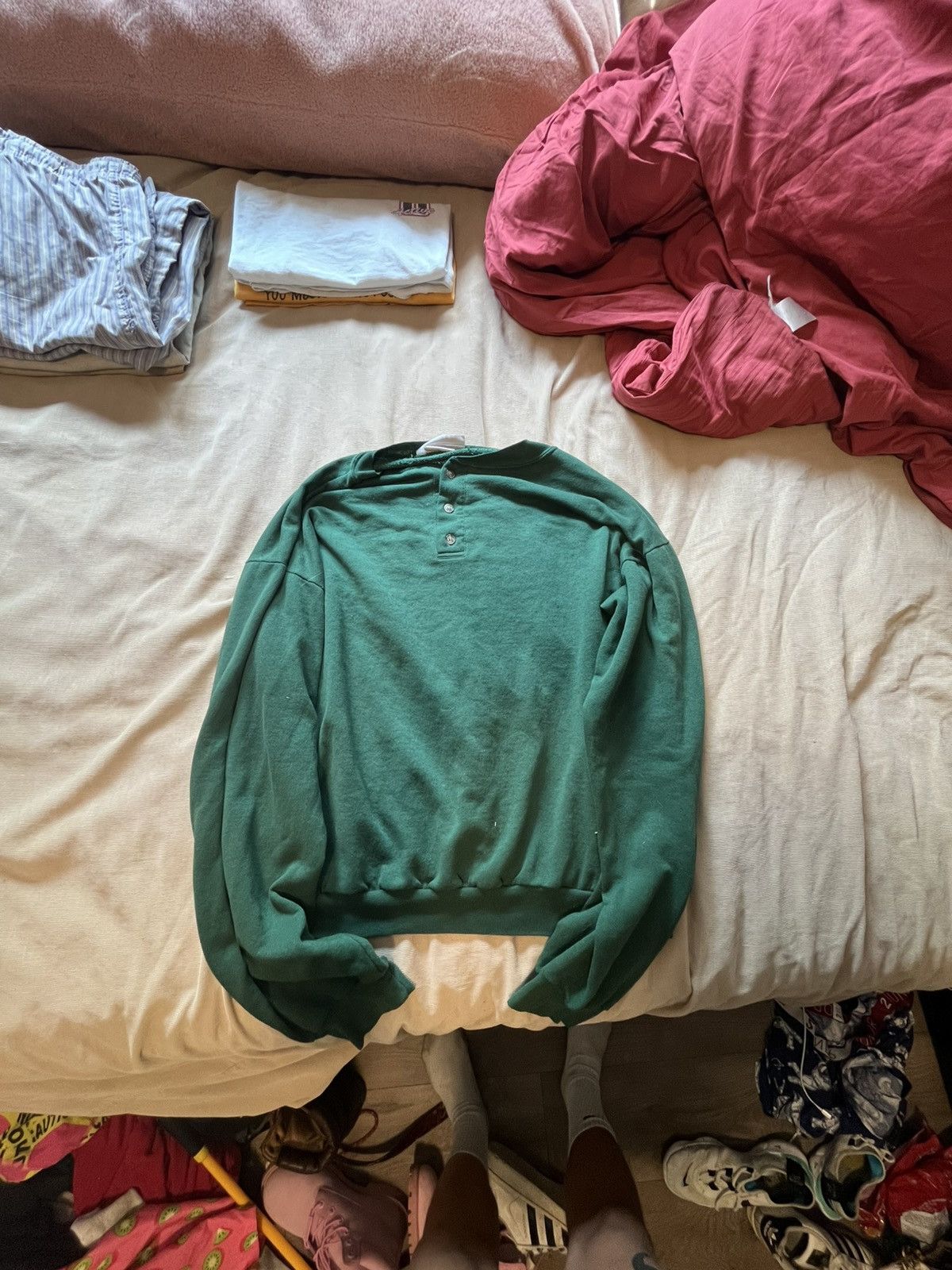 Other Vintage Knit Button Up Size US L / EU 52-54 / 3 - 2 Thumbnail