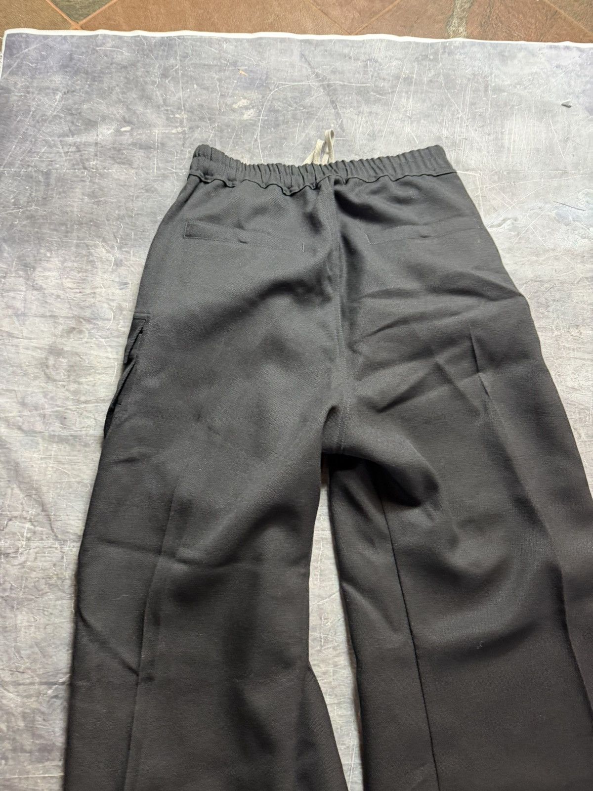 Rick Owens Rick Owens Wool Cargobelas 'Black' Size US 34 / EU 50 - 6 Thumbnail