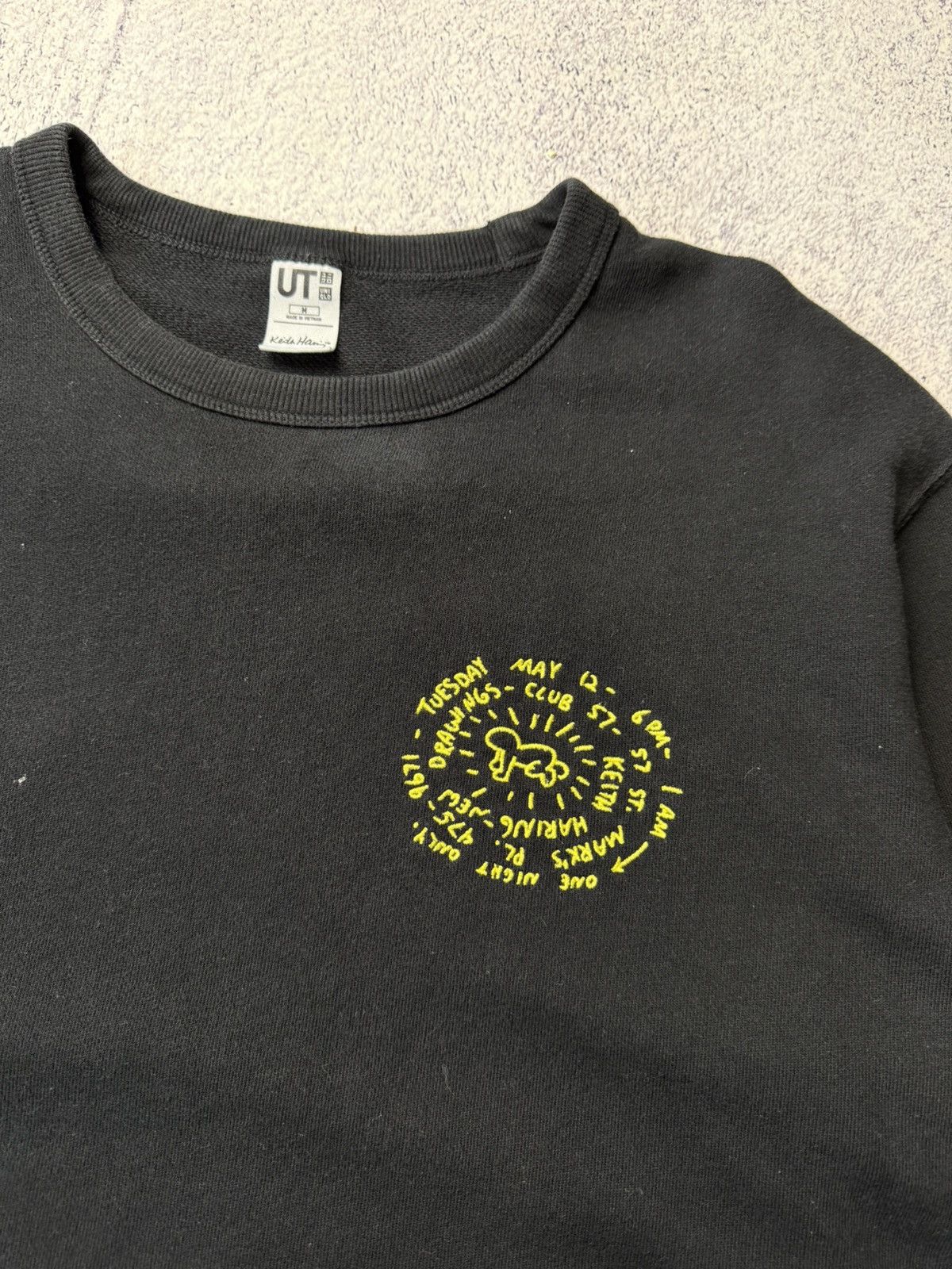 Other Vintage Keith Haring x Uniqlo Sweatshirt Crewneck Size US M / EU 48-50 / 2 - 9 Thumbnail