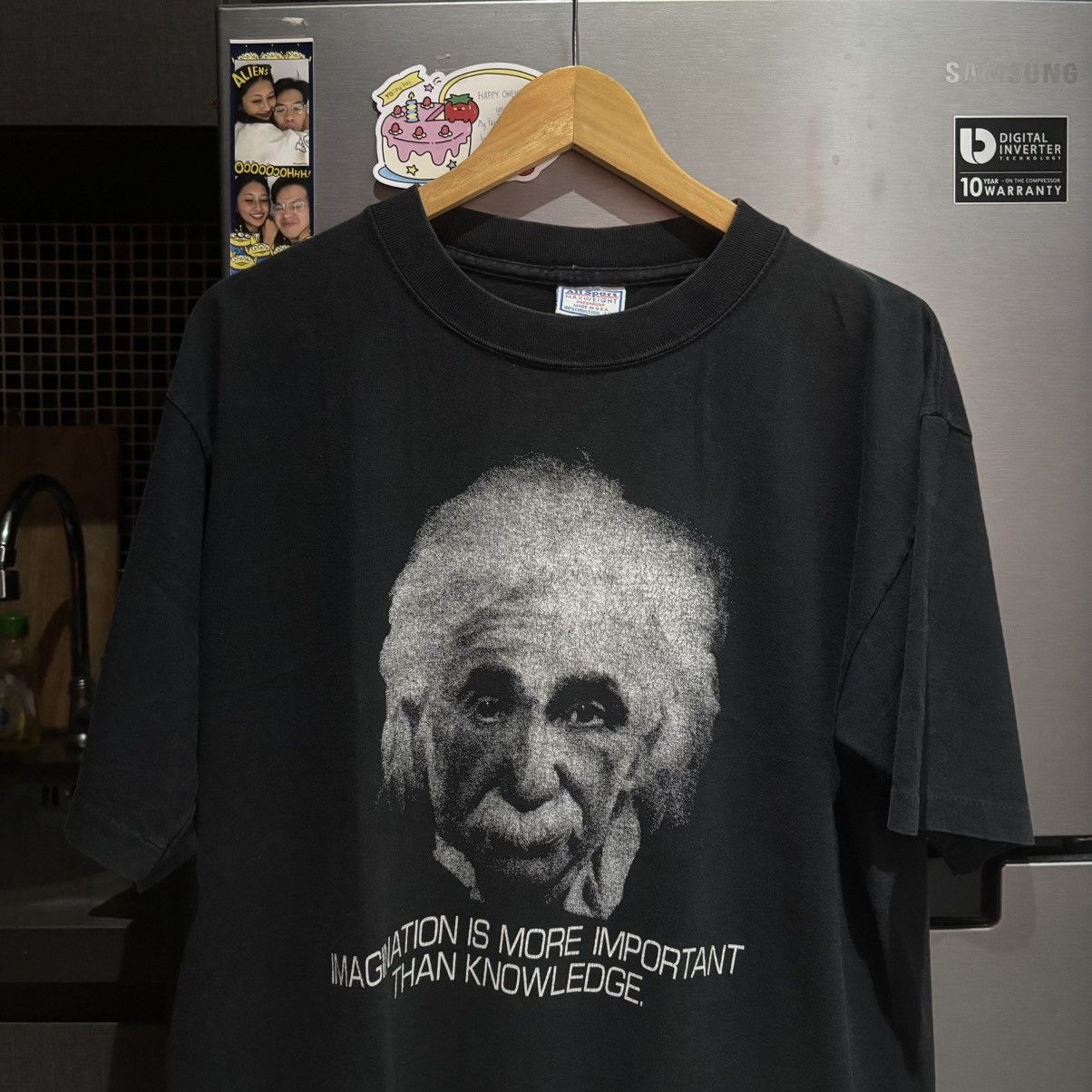 Vintage Vintage Albert Einstein T-shirt Size US L / EU 52-54 / 3 - 1 Thumbnail