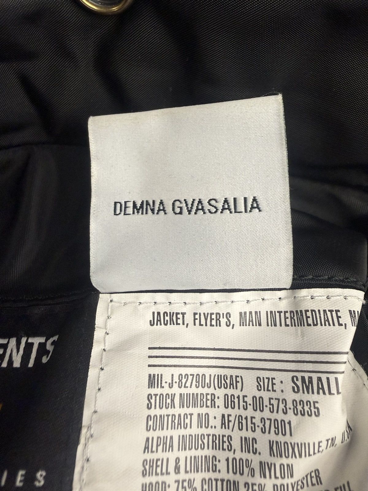 Vetements Vetements x Alpha Industries Hooded Moto Bomber Jacket Size US S / EU 44-46 / 1 - 10 Thumbnail