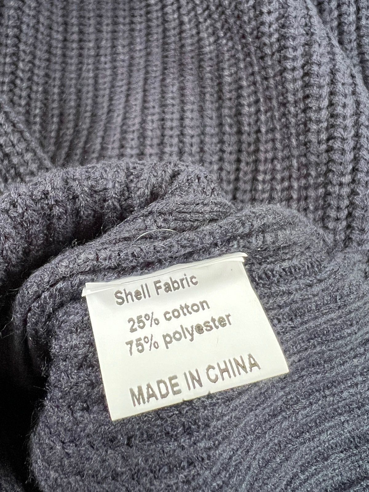 Japanese Brand Rimi & Co 🇯🇵 Cropped Zipper Oversleeve Knit Sweater Size US M / EU 48-50 / 2 - 7 Thumbnail