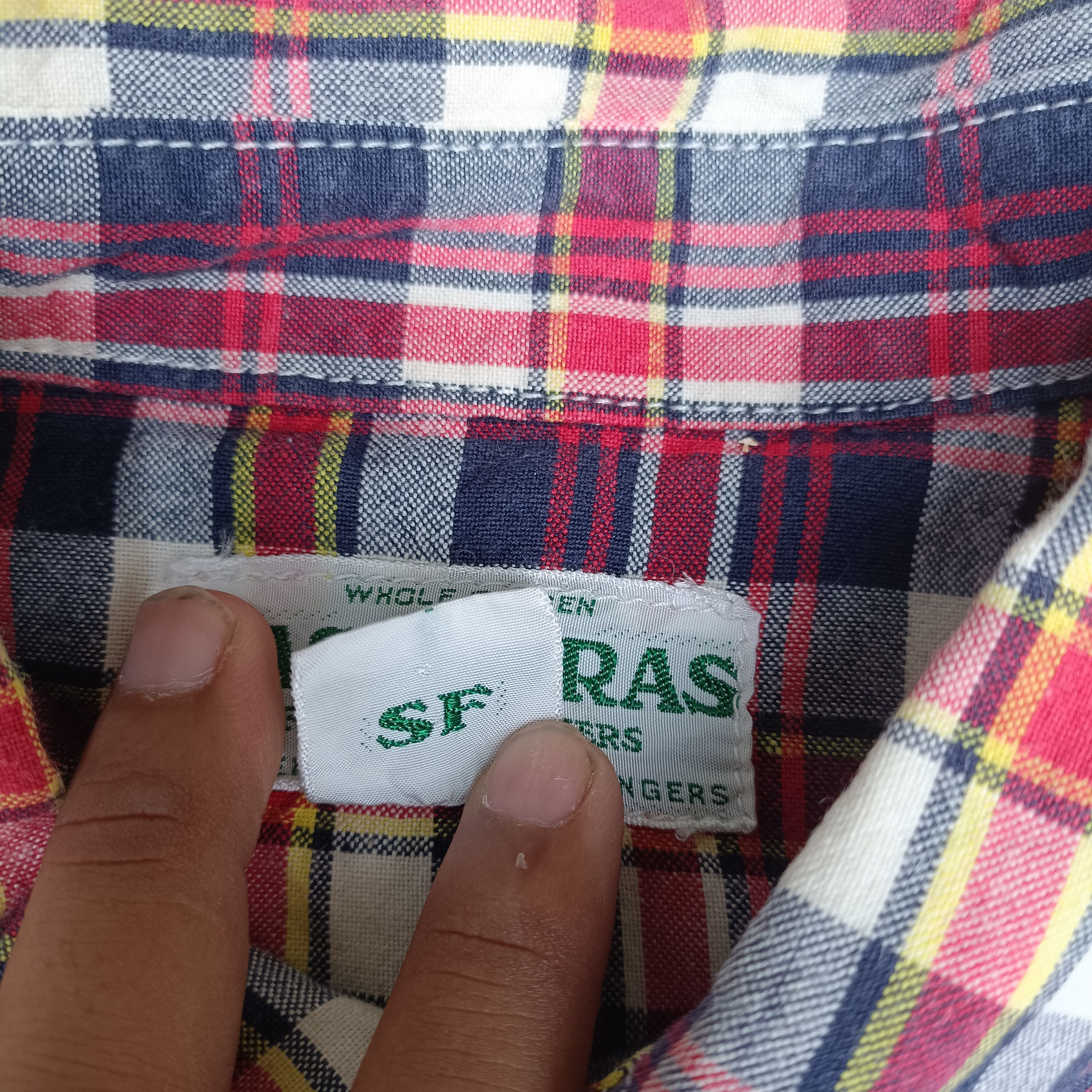 Sassafras Sassafras Plaid Flannel Short Sleve Size US M / EU 48-50 / 2 - 9 Thumbnail
