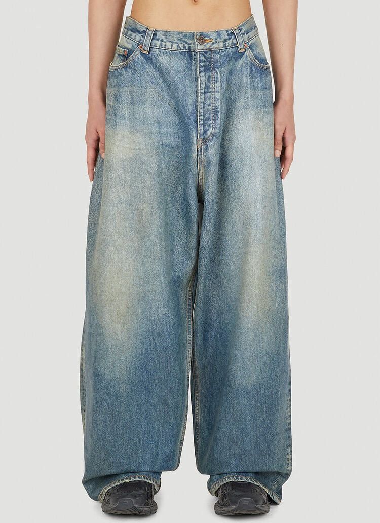 Balenciaga Balenciaga Large Fit Baggy Jeans Size US 30 / EU 46 - 1 Thumbnail