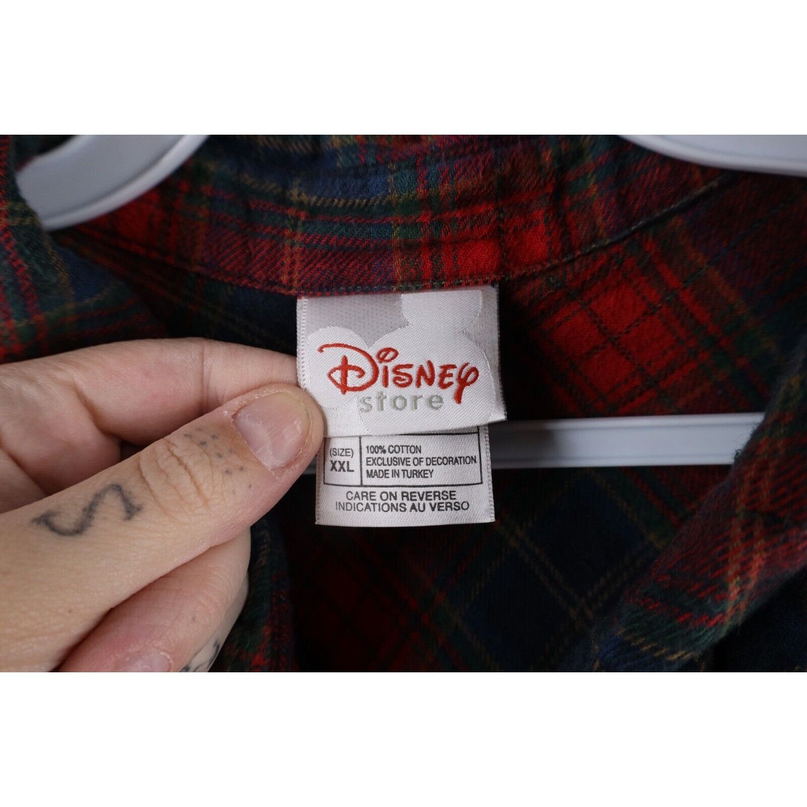 Disney × Vintage Vintage 90s Disney Winnie the Pooh Flannel Night Gown Size XXL / US 16-18 / IT 52-54 - 7 Thumbnail