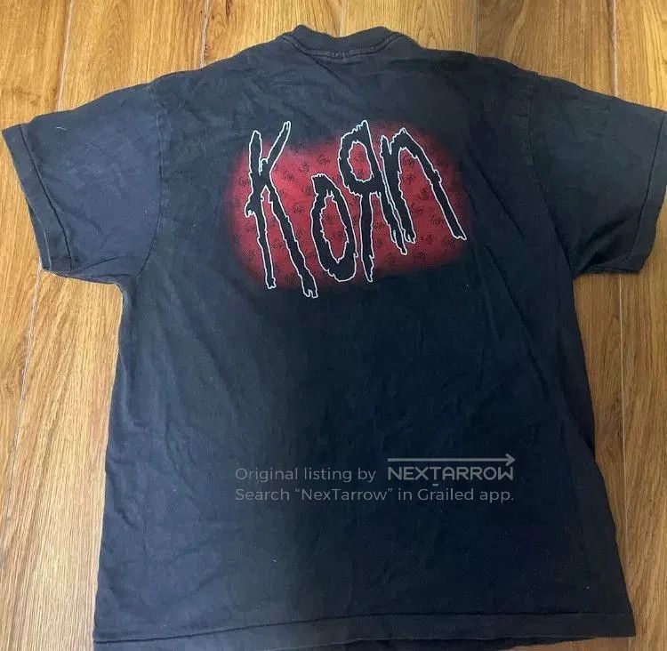 Vintage 90s Vintage Korn Band T-Shirt. Size US M / EU 48-50 / 2 - 3 Thumbnail