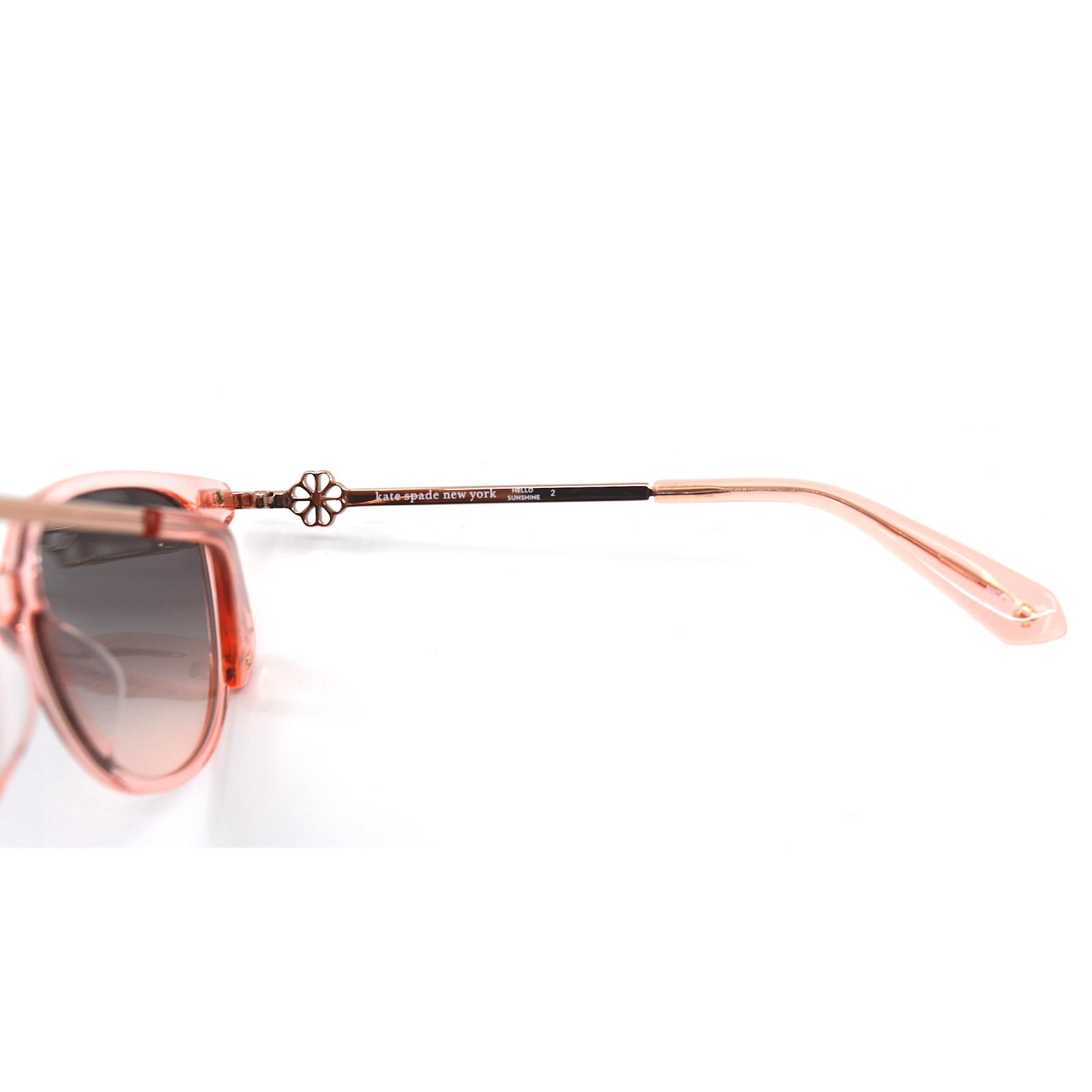 Kate Spade KATE SPADE KRISTINA/S 35J PINK TRANSPARENT GREY SUNGLASSES Size ONE SIZE - 8 Thumbnail