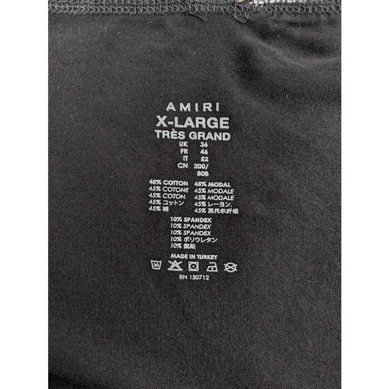 Amiri o1rshd1 Q: 2 / Size: XL / Logo Brief in Black Size ONE SIZE - 13 Thumbnail