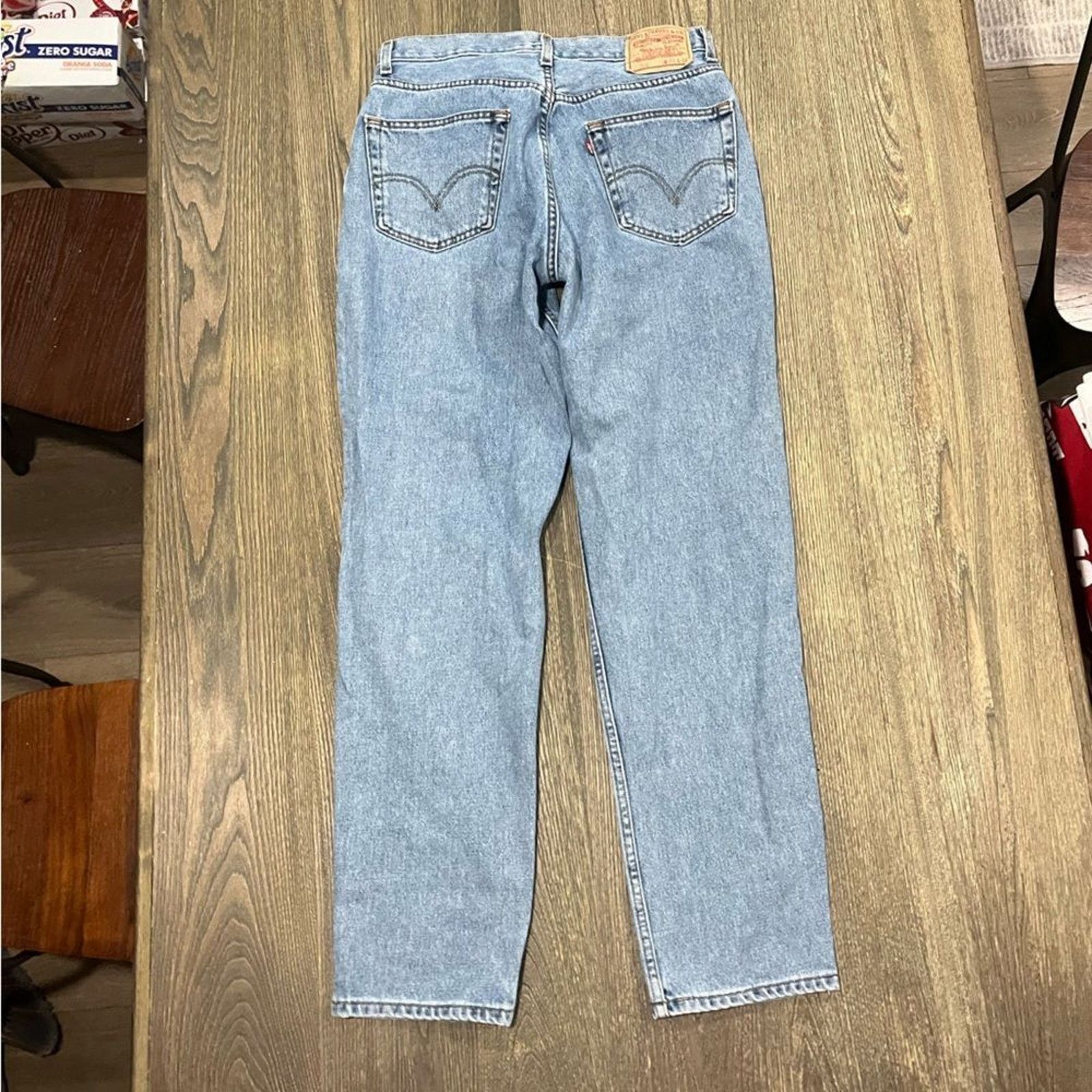 Levi's Levi's Mens 550 Relaxed Fit Jeans Tapered Leg Blue Size 34 Size US 34 / EU 50 - 9 Thumbnail