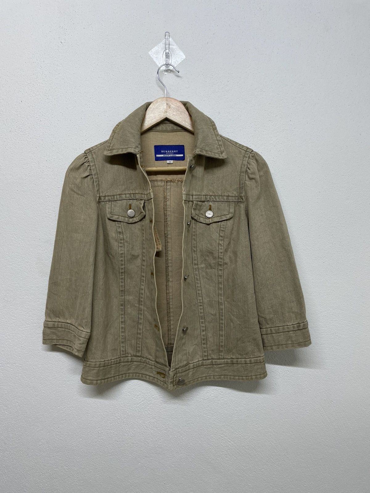 Burberry Vintage Burberry Denim Jacket Size S / US 4 / IT 40 - 3 Thumbnail