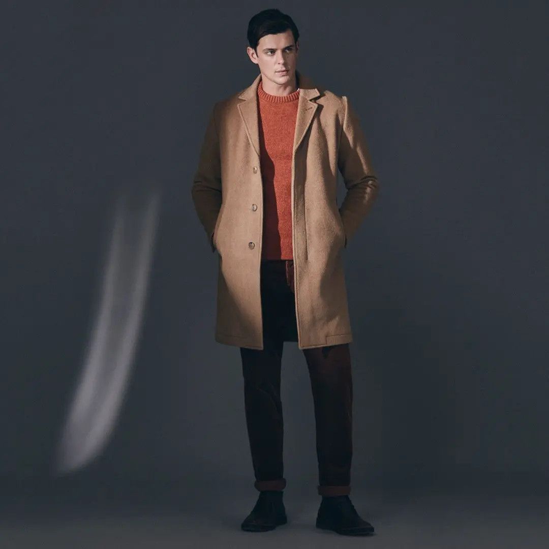 Norse Projects Norse Projects Sundsval Mohair Camel Overcoat Size US L / EU 52-54 / 3 - 19 Thumbnail