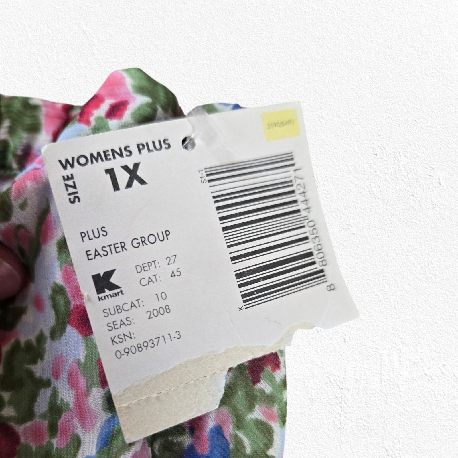 Other Y2K Pink White Floral Chiffon Midi Skirt Size 1X Size 38" / US 16 / IT 52 - 8 Thumbnail