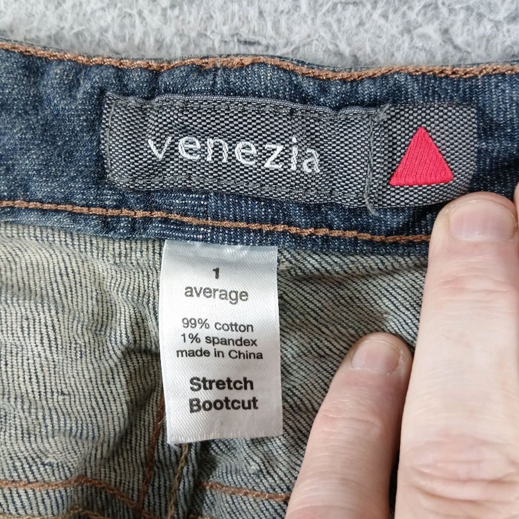 Vintage Venezia Lane Bryant Stretch Bootcut Jeans Right Fit Size 1 Average NWT Womens Jeans 14W 31in Blue Size 36" / US 14 / IT 50 - 4 Thumbnail