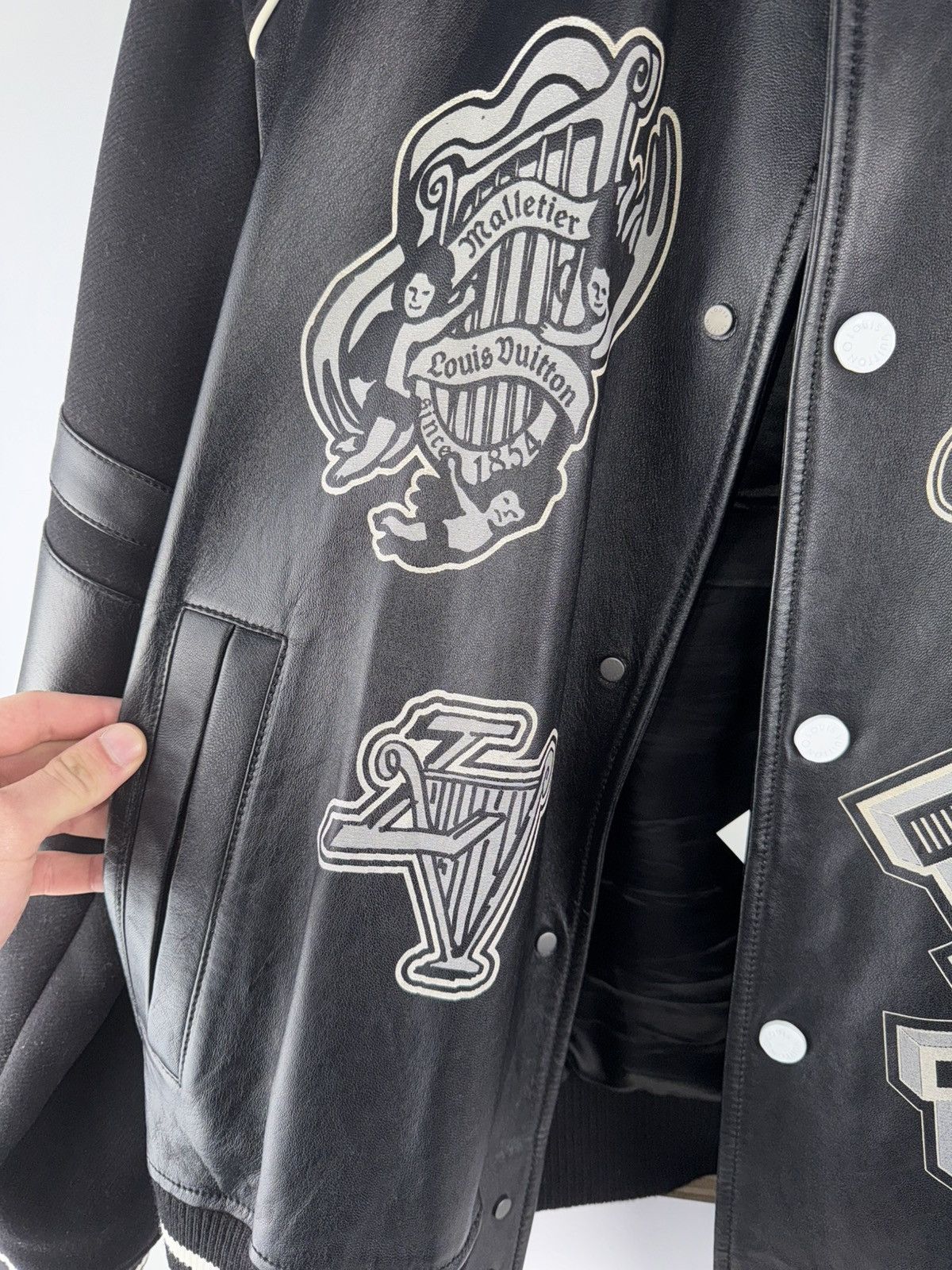 Louis Vuitton × Virgil Abloh Lv varsity jacket Size US L / EU 52-54 / 3 - 5 Thumbnail
