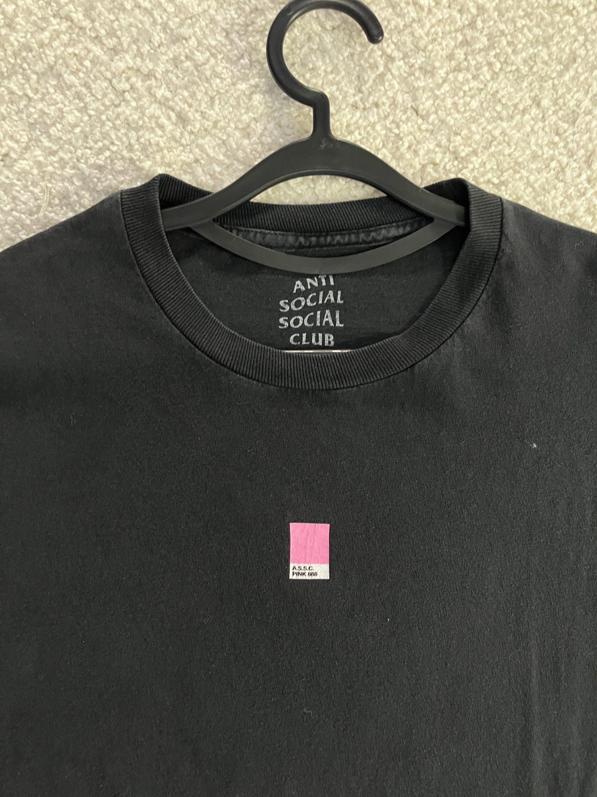 Anti Social Social Club Anti Social Social Club Pink 888 T-Shirt Size US L / EU 52-54 / 3 - 3 Thumbnail