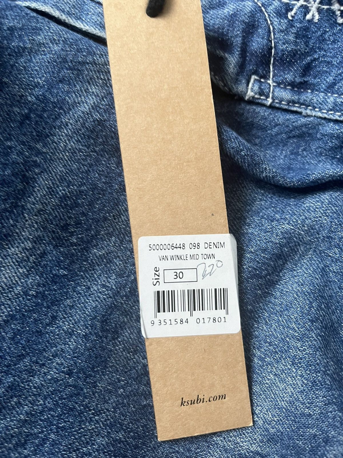 Ksubi Blue Ksubi Jeans Size US 30 / EU 46 - 5 Thumbnail