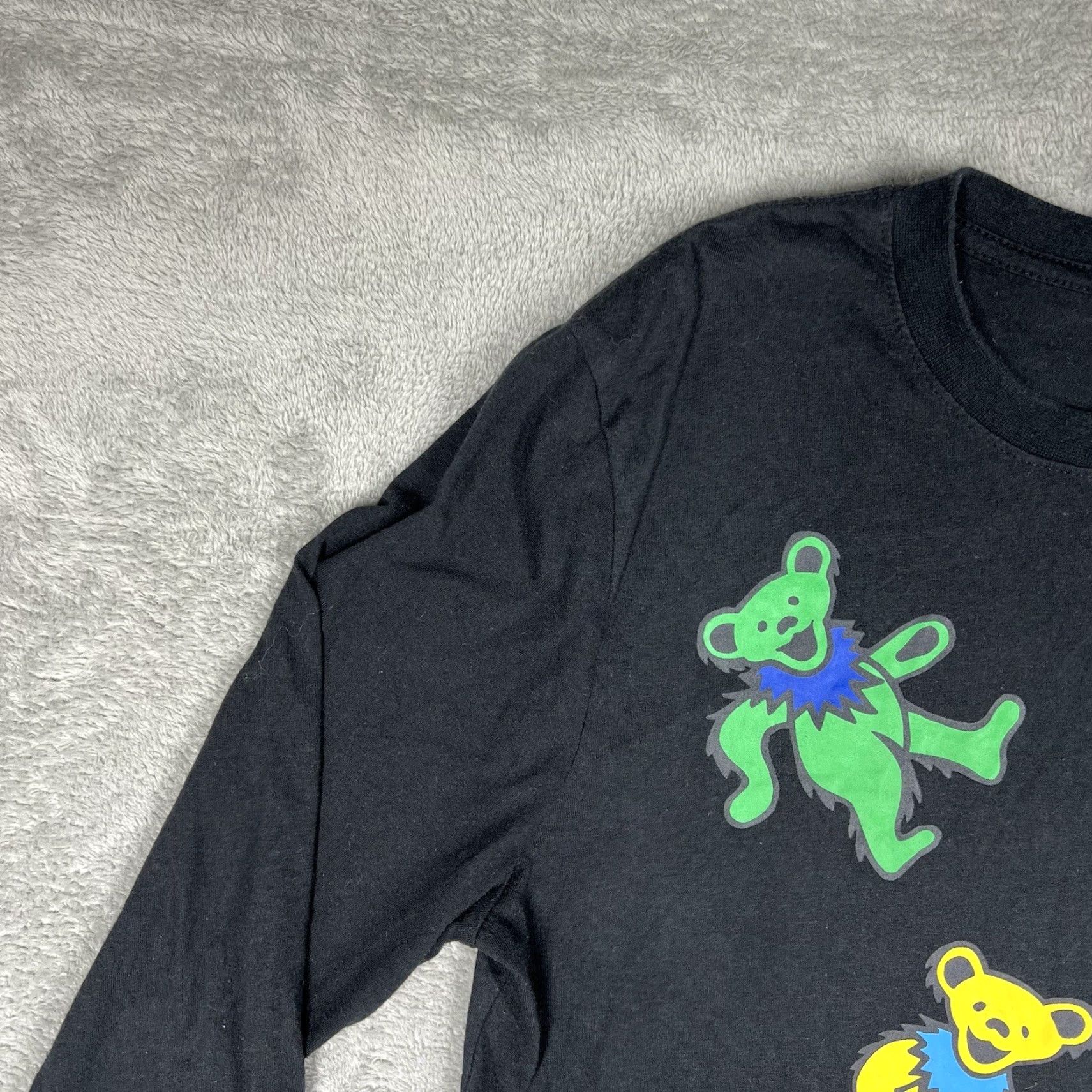 Vintage GRATEFUL DEAD T-Shirt Adult Size Medium Black Long Sleeve Mens Size US M / EU 48-50 / 2 - 2 Thumbnail