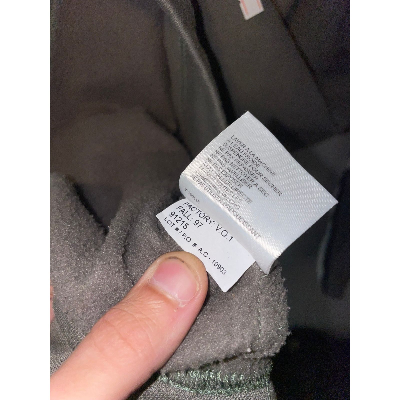 The North Face The North Face Gray Sweatshirt Striped VTG Ultra Wick Medium Size US M / EU 48-50 / 2 - 7 Thumbnail