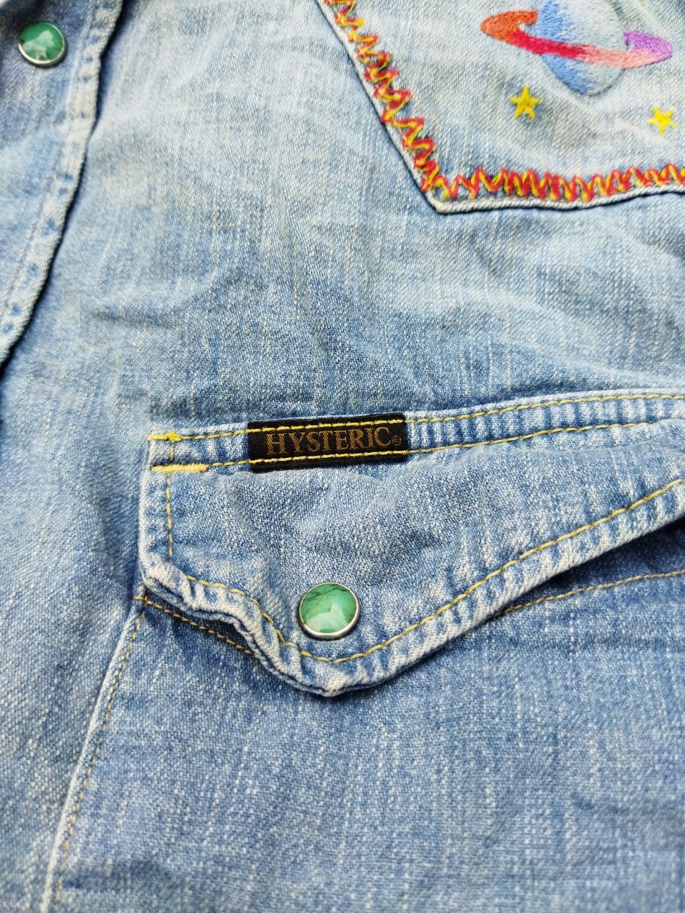 Hysteric Glamour Vintage Hysteric Glamour Denim Shirt Size US L / EU 52-54 / 3 - 6 Thumbnail