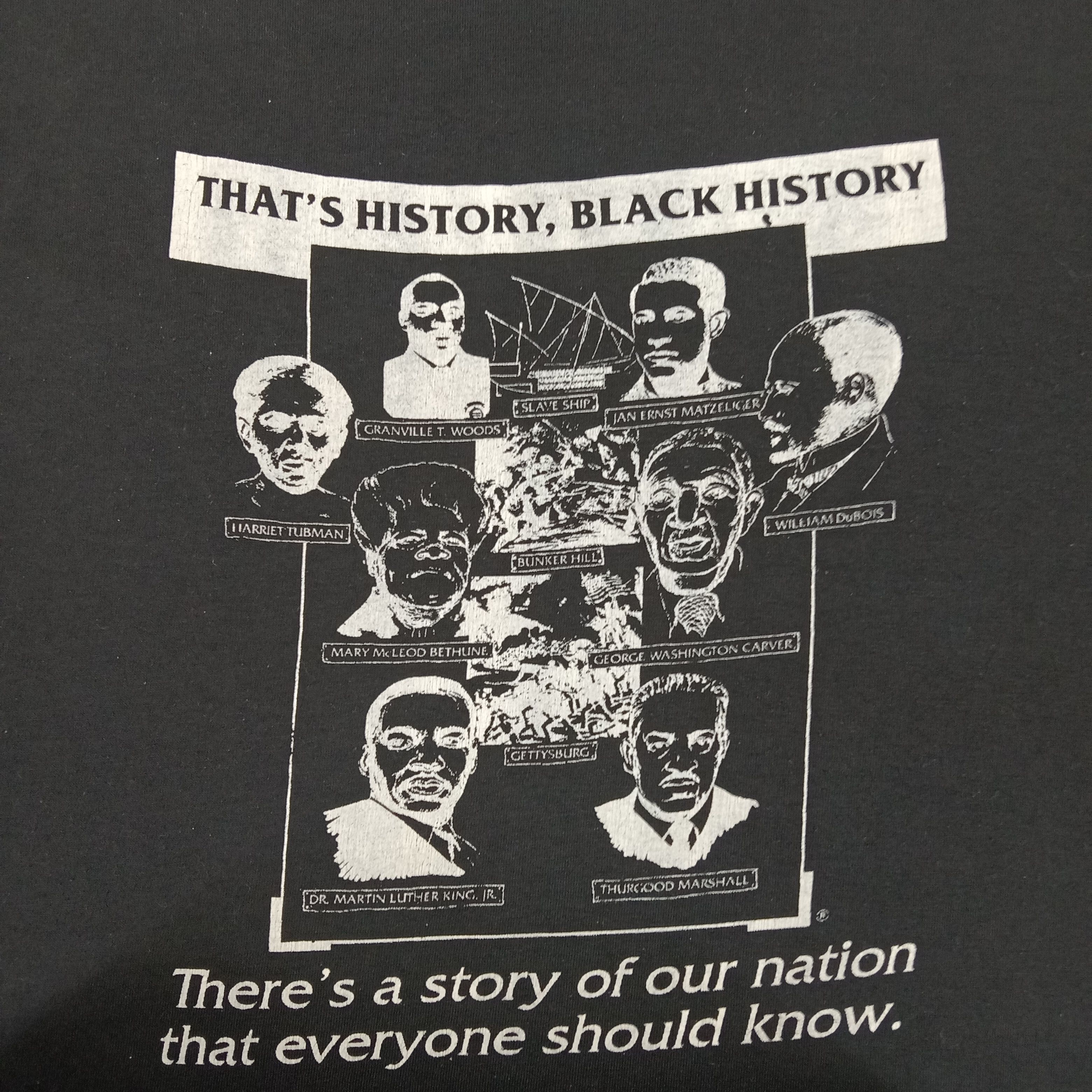 President's × Vintage Black History American President History Tshirt Size US L / EU 52-54 / 3 - 2 Thumbnail