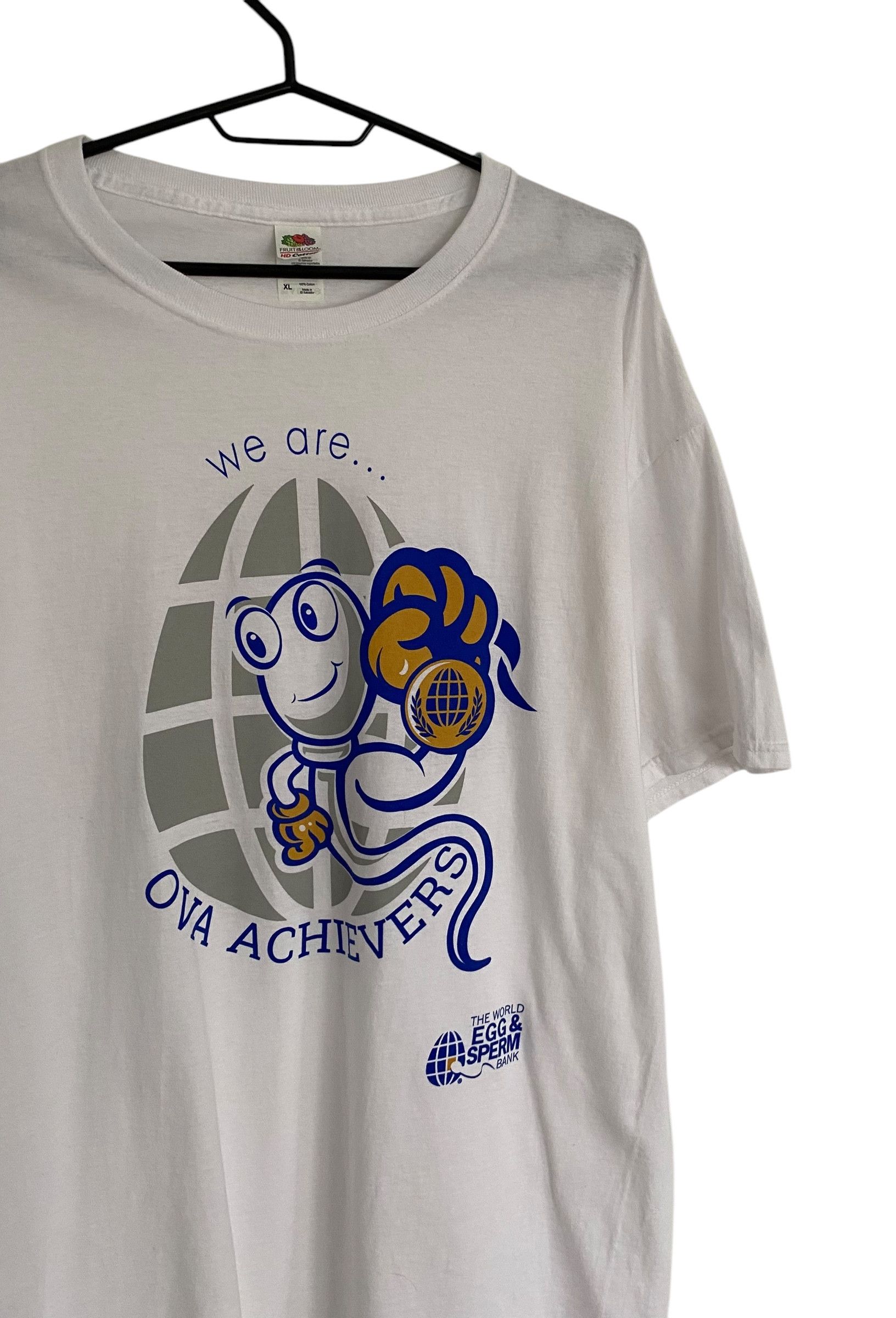 Vintage weird Ova Achievers Sperm Bank tee Size US XL / EU 56 / 4 - 2 Thumbnail