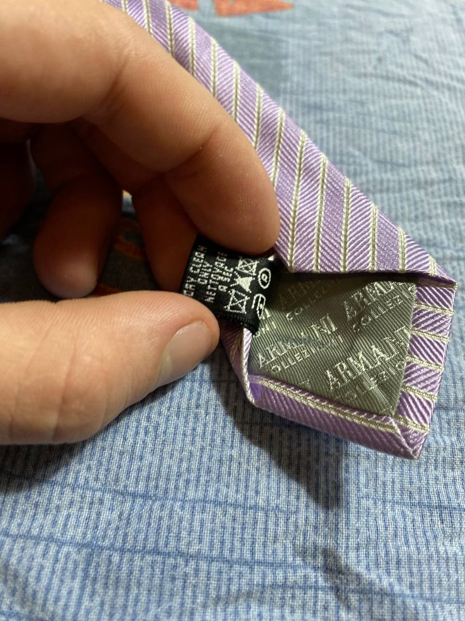 Armani Vintage Georgio Armani Men's Tie Size ONE SIZE - 7 Thumbnail