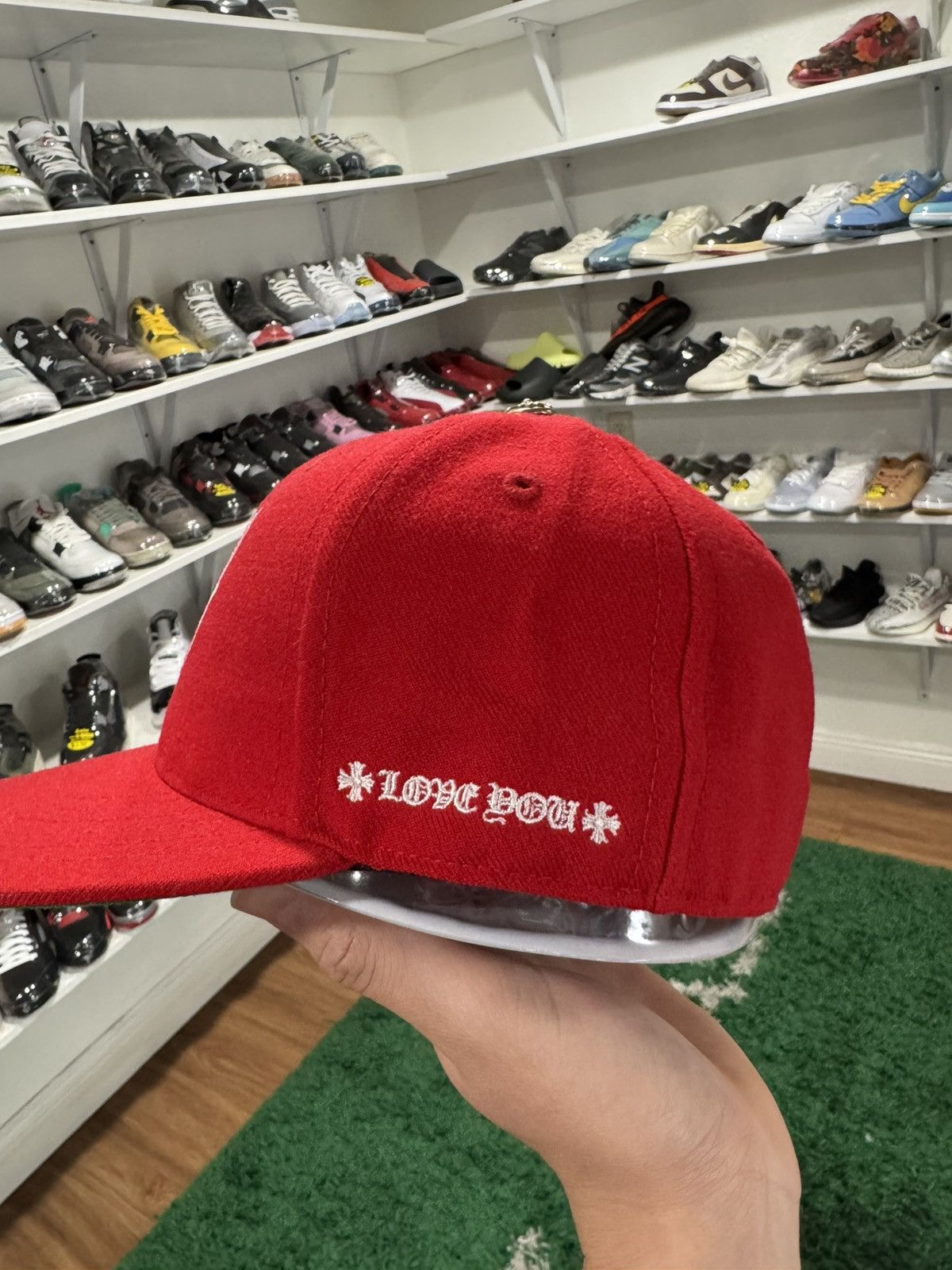 Chrome Hearts Chrome Hearts Love You Fitted Cap Size: 7 1/4 Size ONE SIZE - 2 Thumbnail