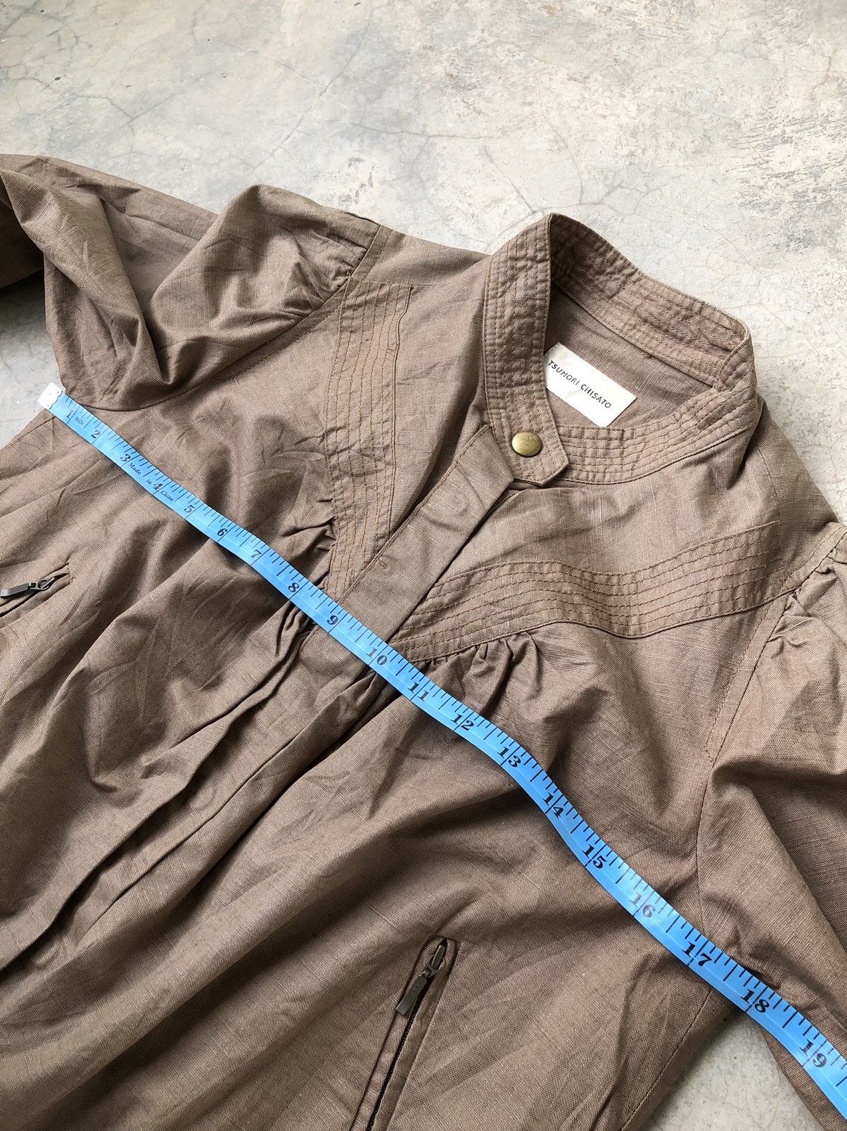 Issey Miyake Vintage issey Miyake Tsumori Chisato Cropped Button Jacket Size XS / US 0-2 / IT 36-38 - 13 Thumbnail