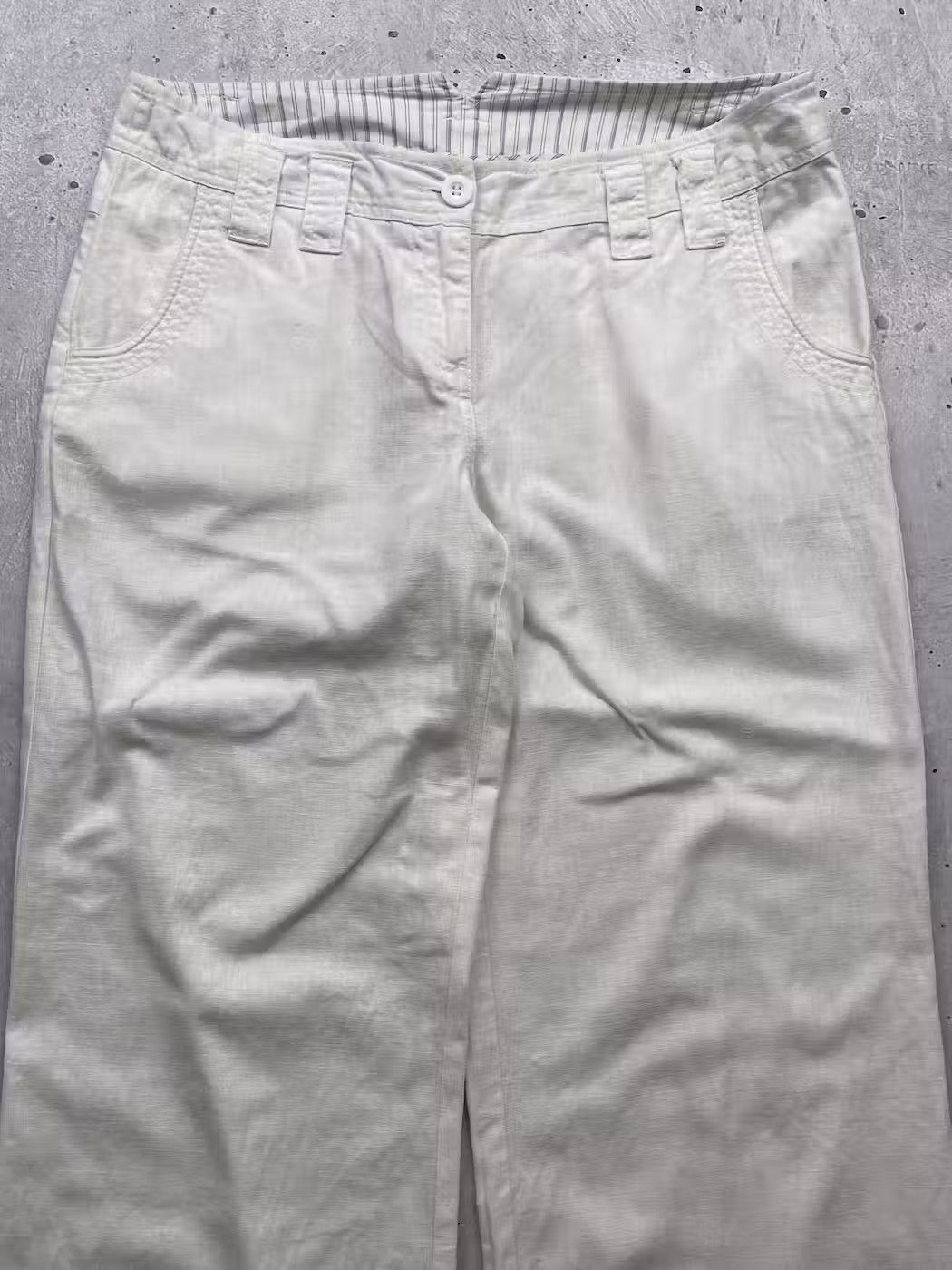 Other Vintage Wide Japanese Style Pants Size 30" / US 8 / IT 44 - 2 Thumbnail